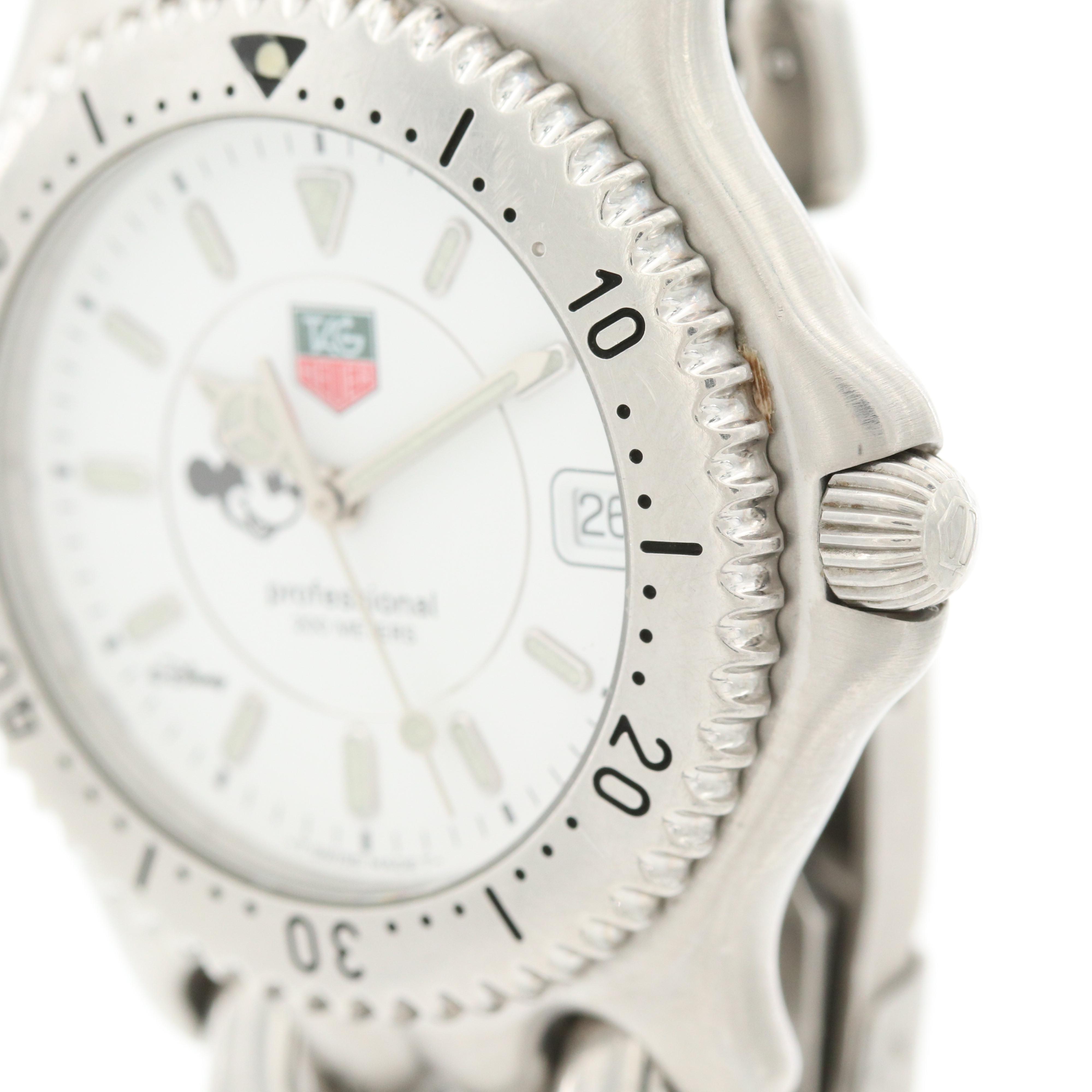 TAG Heuer S/EL Watch with Mickey Mouse Dial