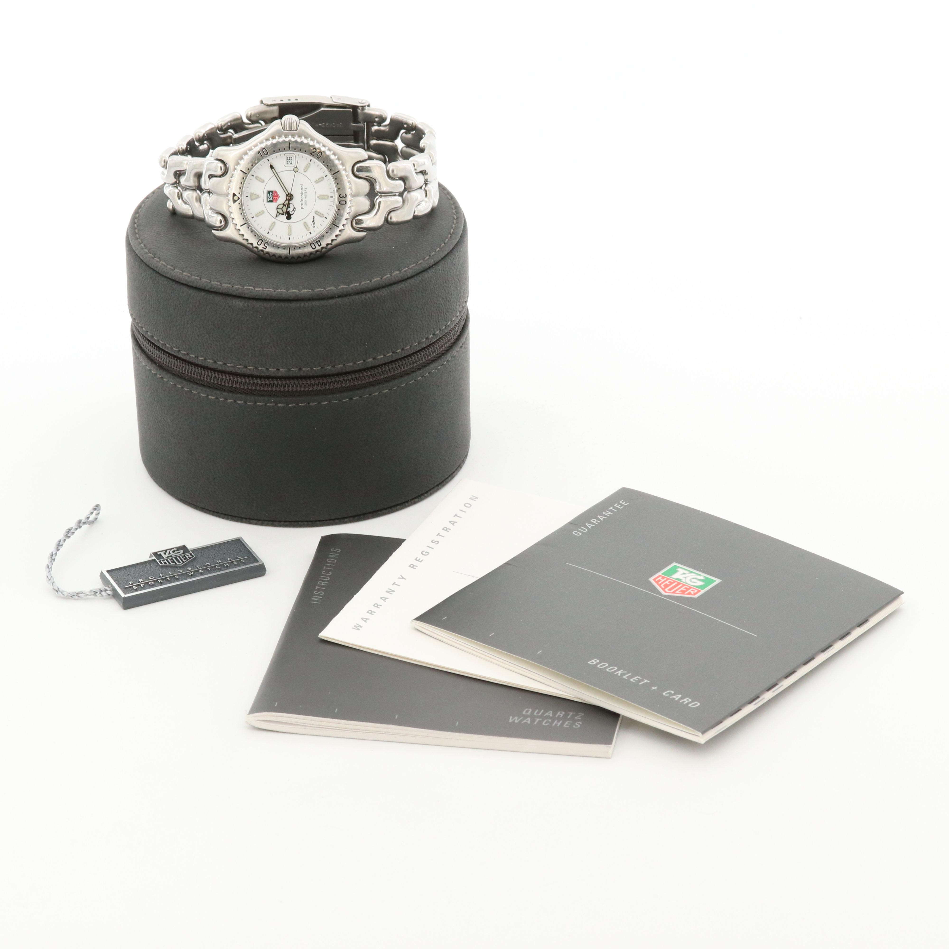 TAG Heuer S/EL Watch with Mickey Mouse Dial