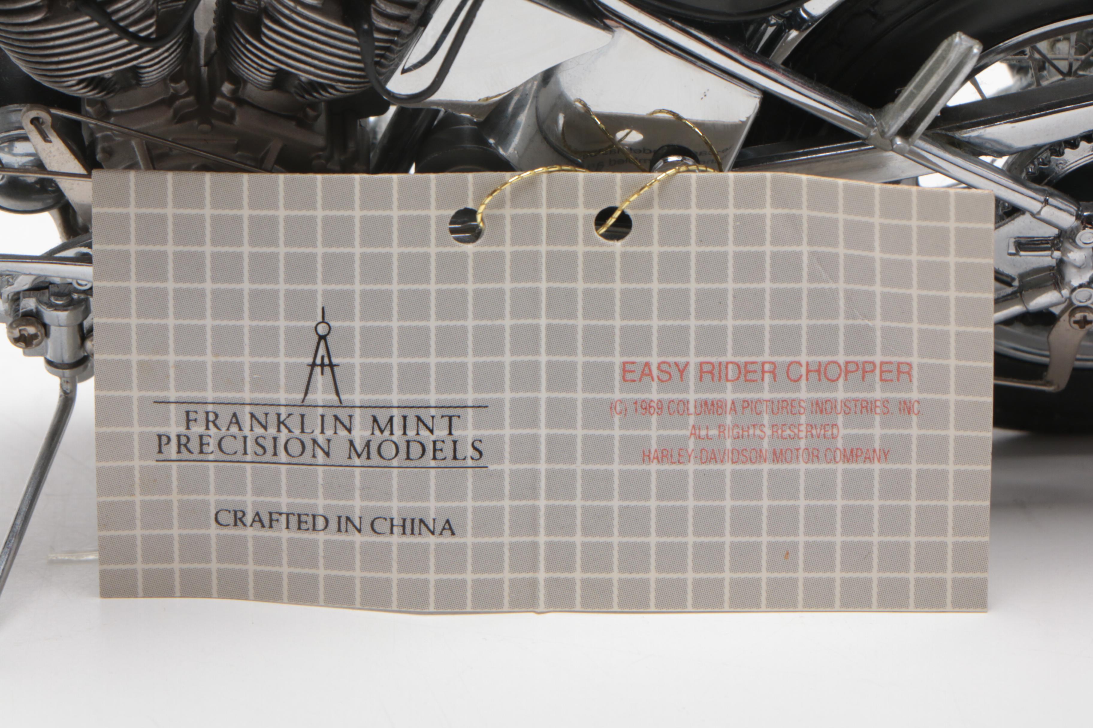 Franklin Mint Diecast "Easy Rider" Chopper