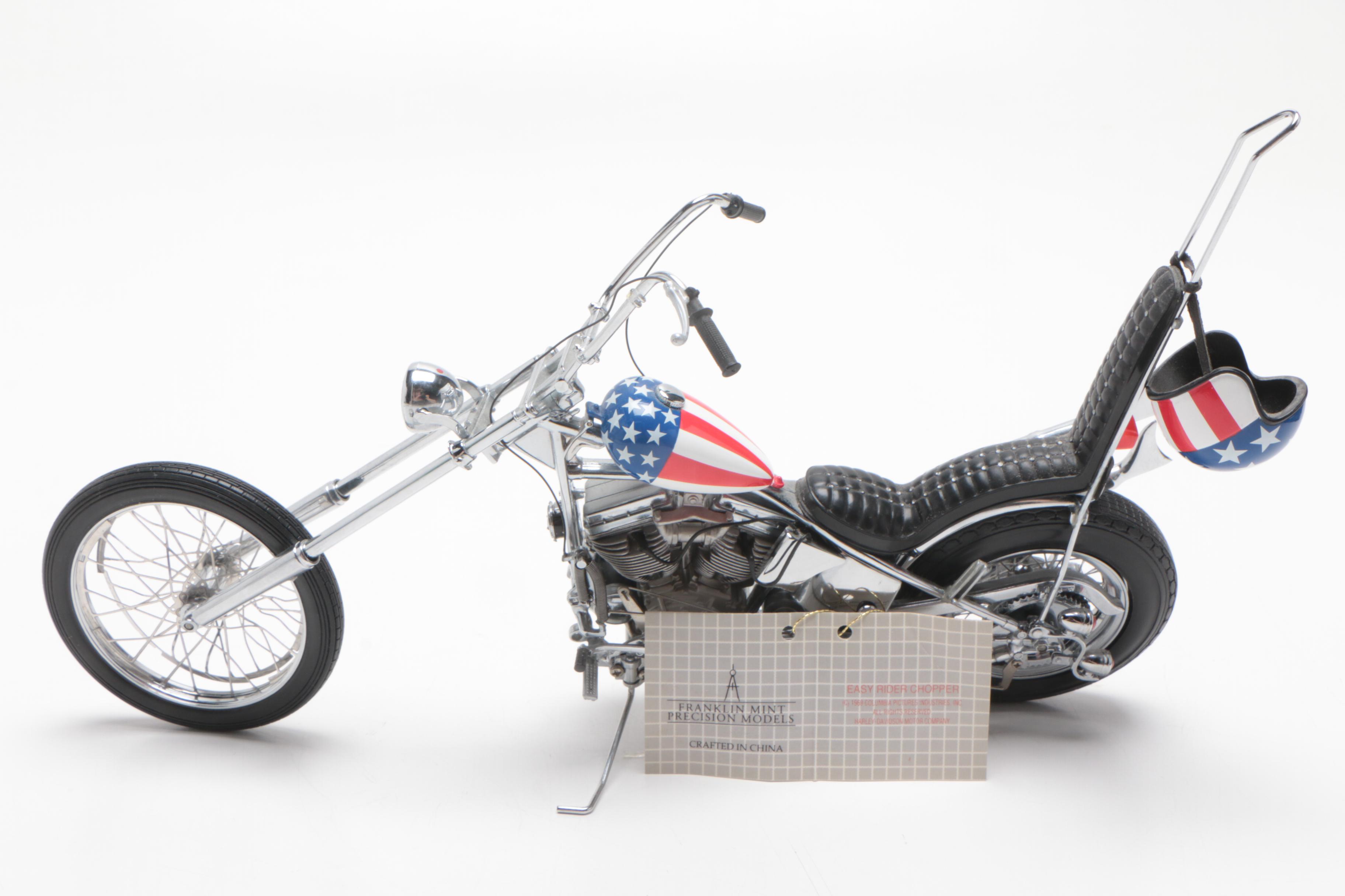 Franklin Mint Diecast "Easy Rider" Chopper
