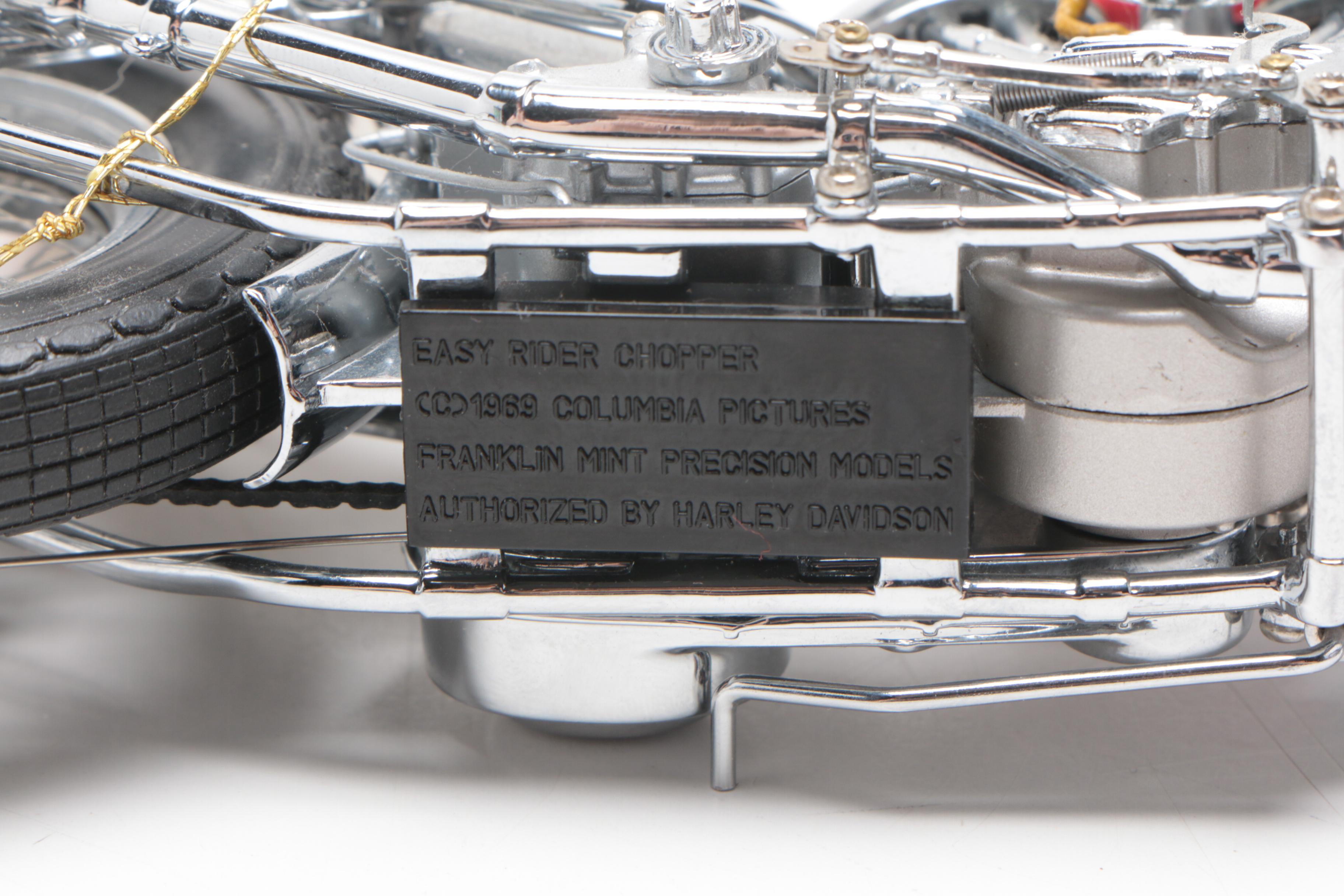 Franklin Mint Diecast "Easy Rider" Chopper