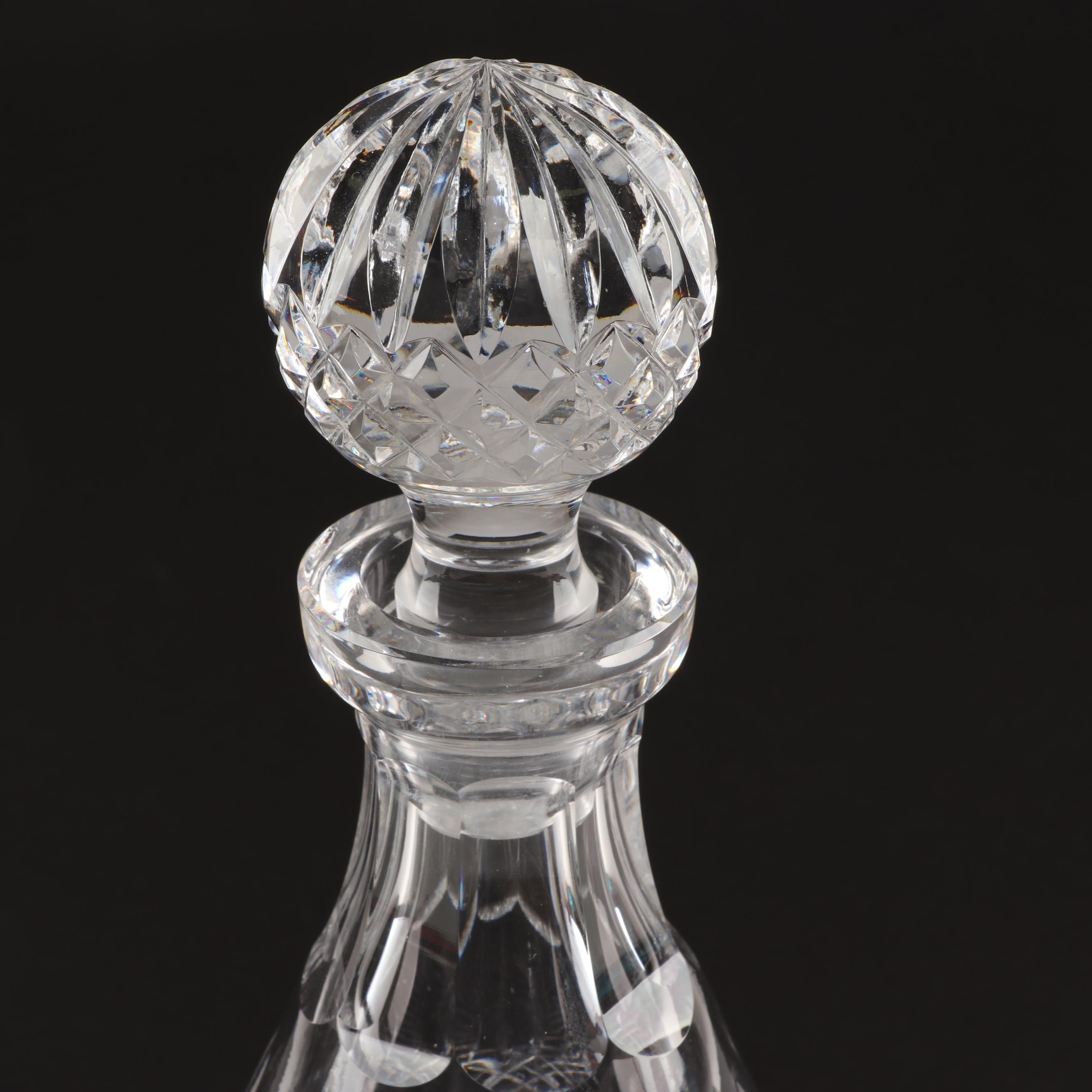 Waterford "Lismore" Crystal Roly Poly Decanter