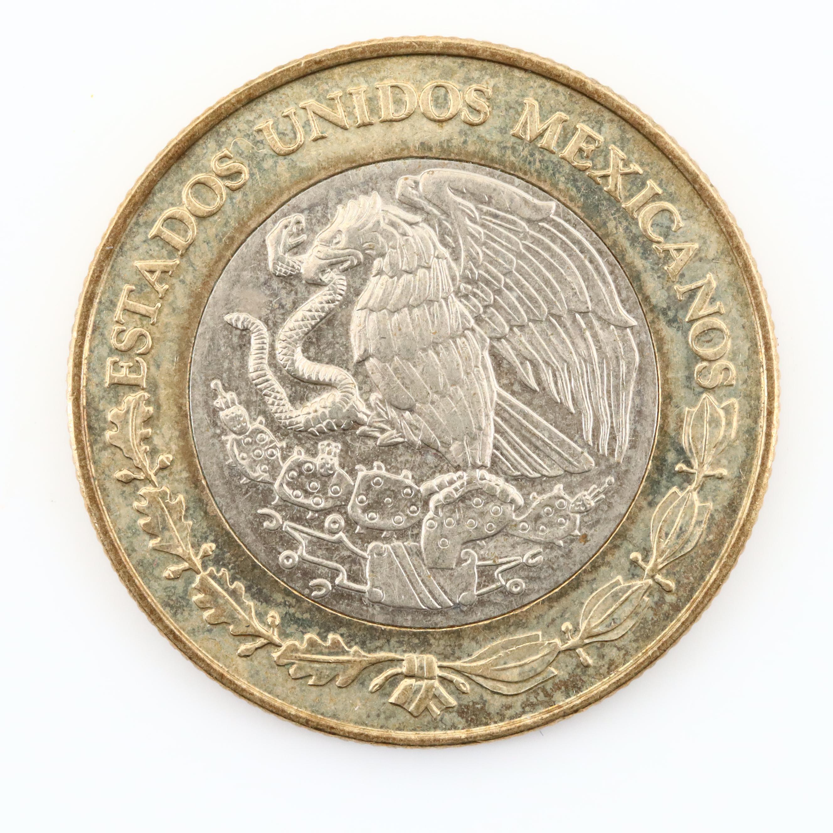 Seventy Various Foreign Coins Featuring a 1915 French Five Centimes