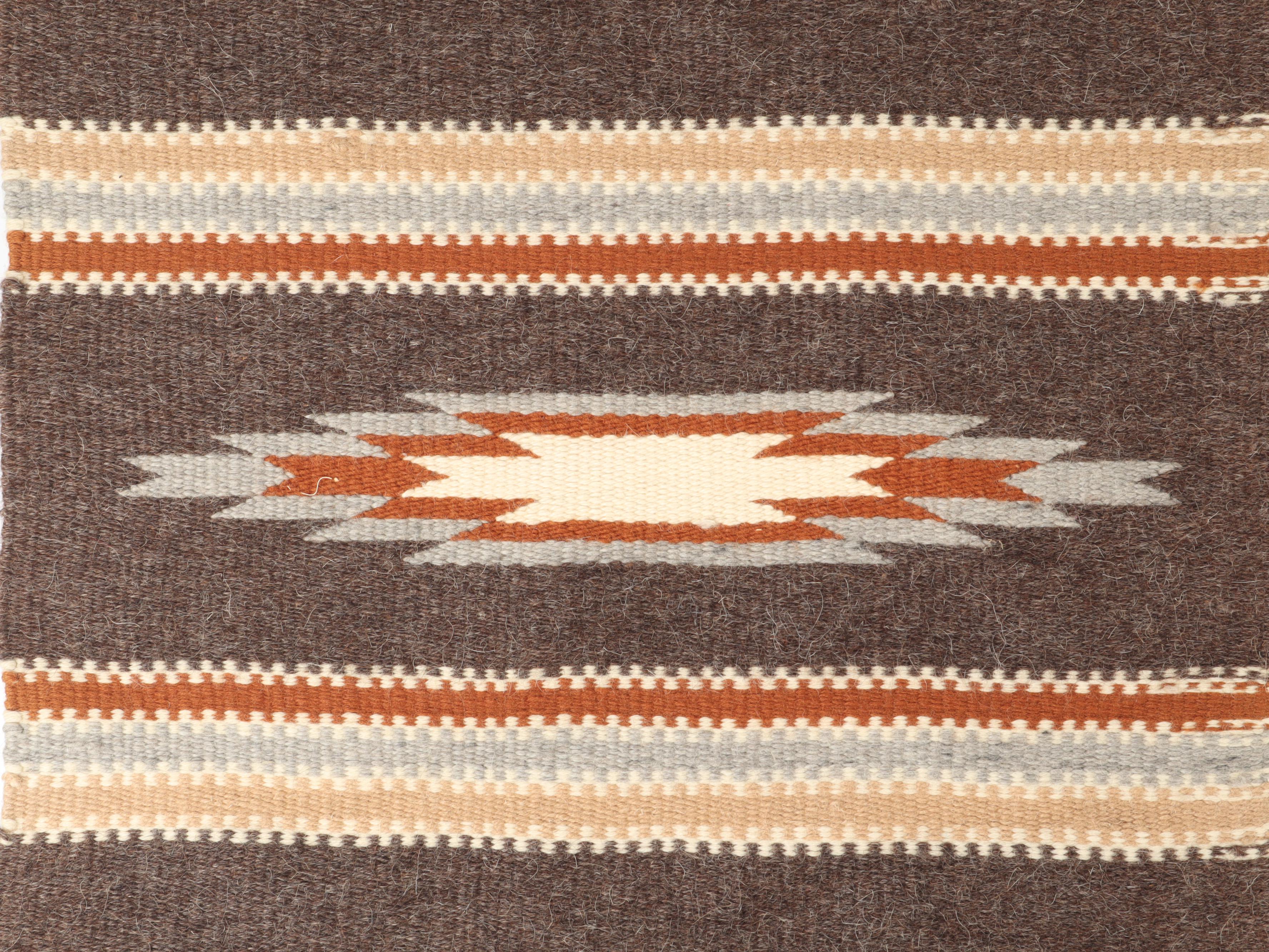 Handwoven Southwest Style Wool Accent Rugs
