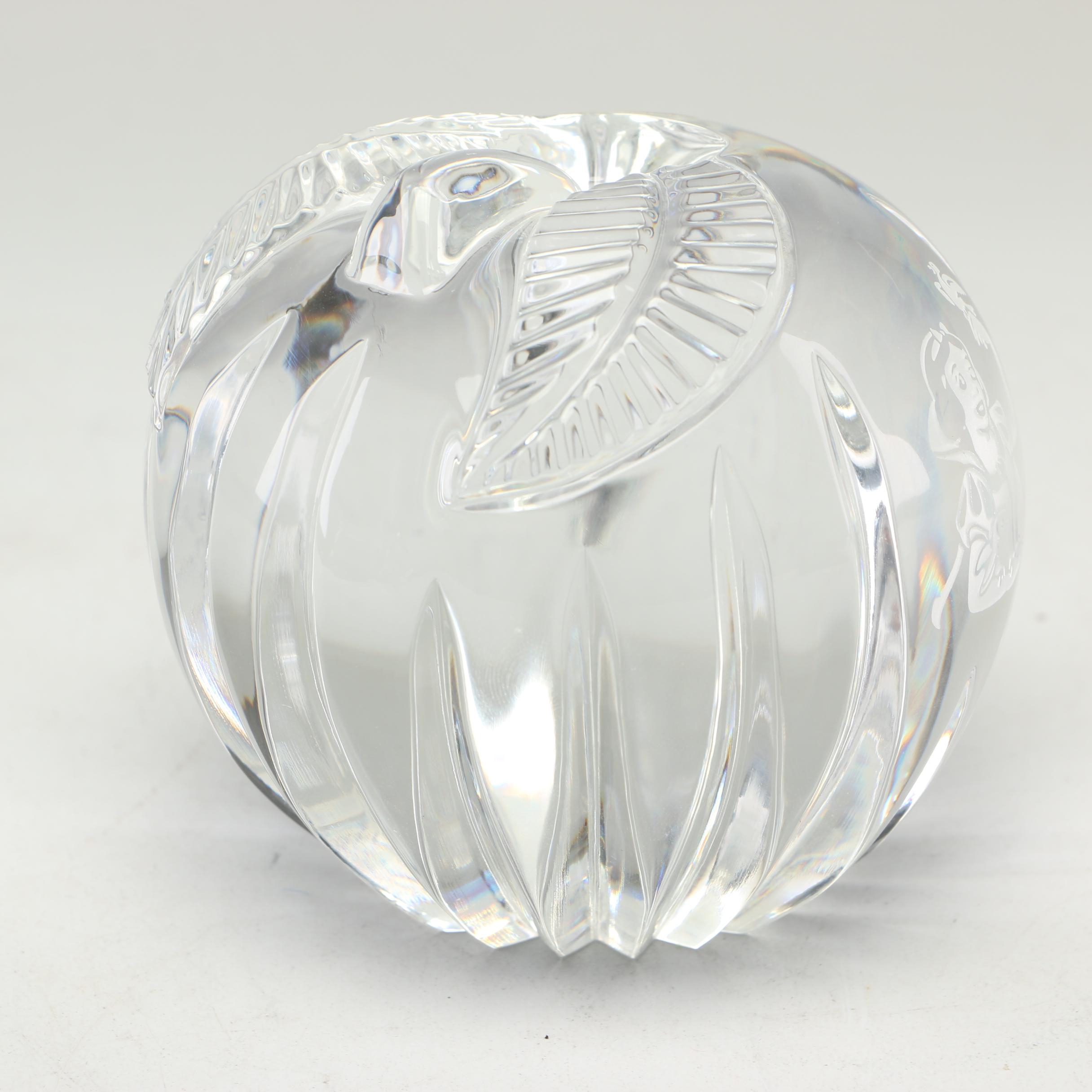 Waterford Crystal "Snow White's Poison Apple" Paperweight