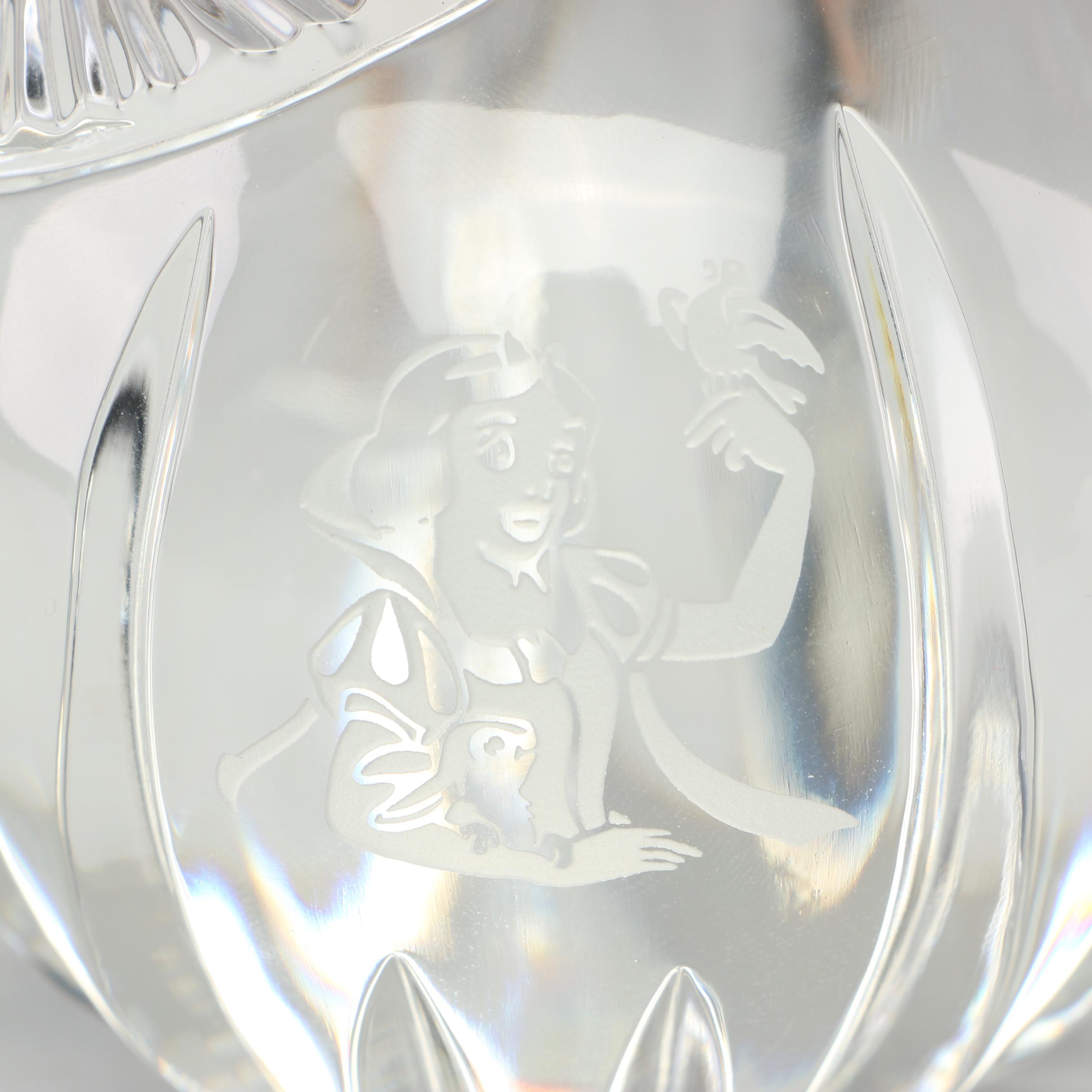 Waterford Crystal "Snow White's Poison Apple" Paperweight