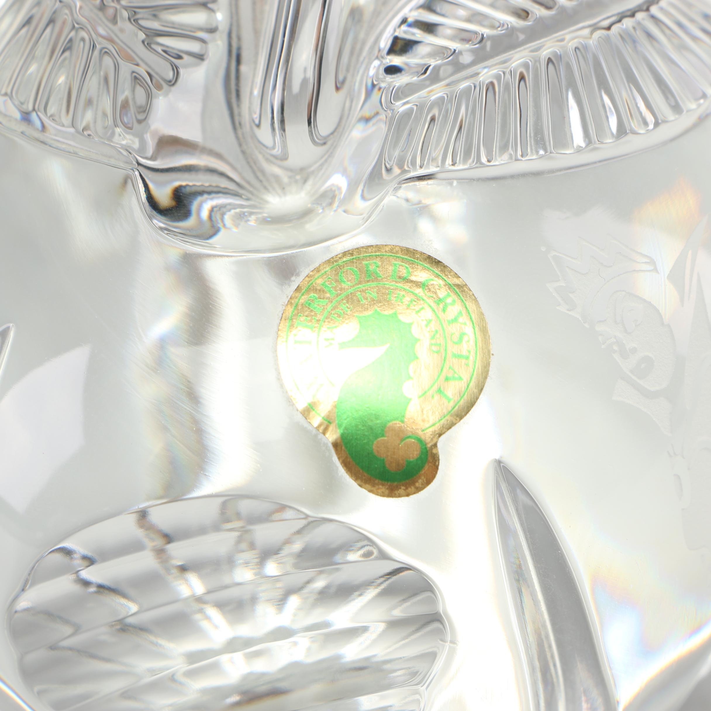 Waterford Crystal "Snow White's Poison Apple" Paperweight