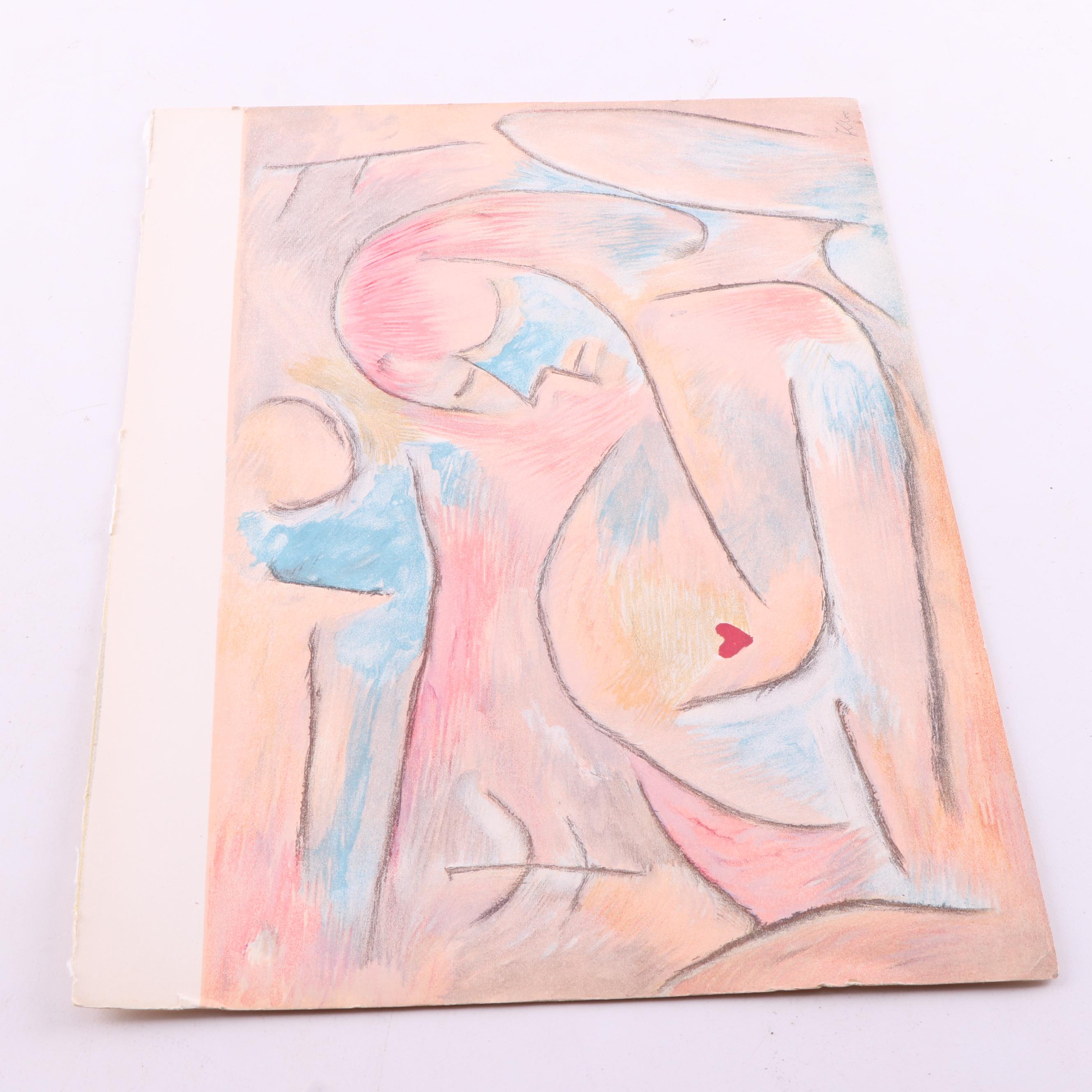Color Lithograph after Paul Klee "Sommeil d'hiver" (Hibernation)