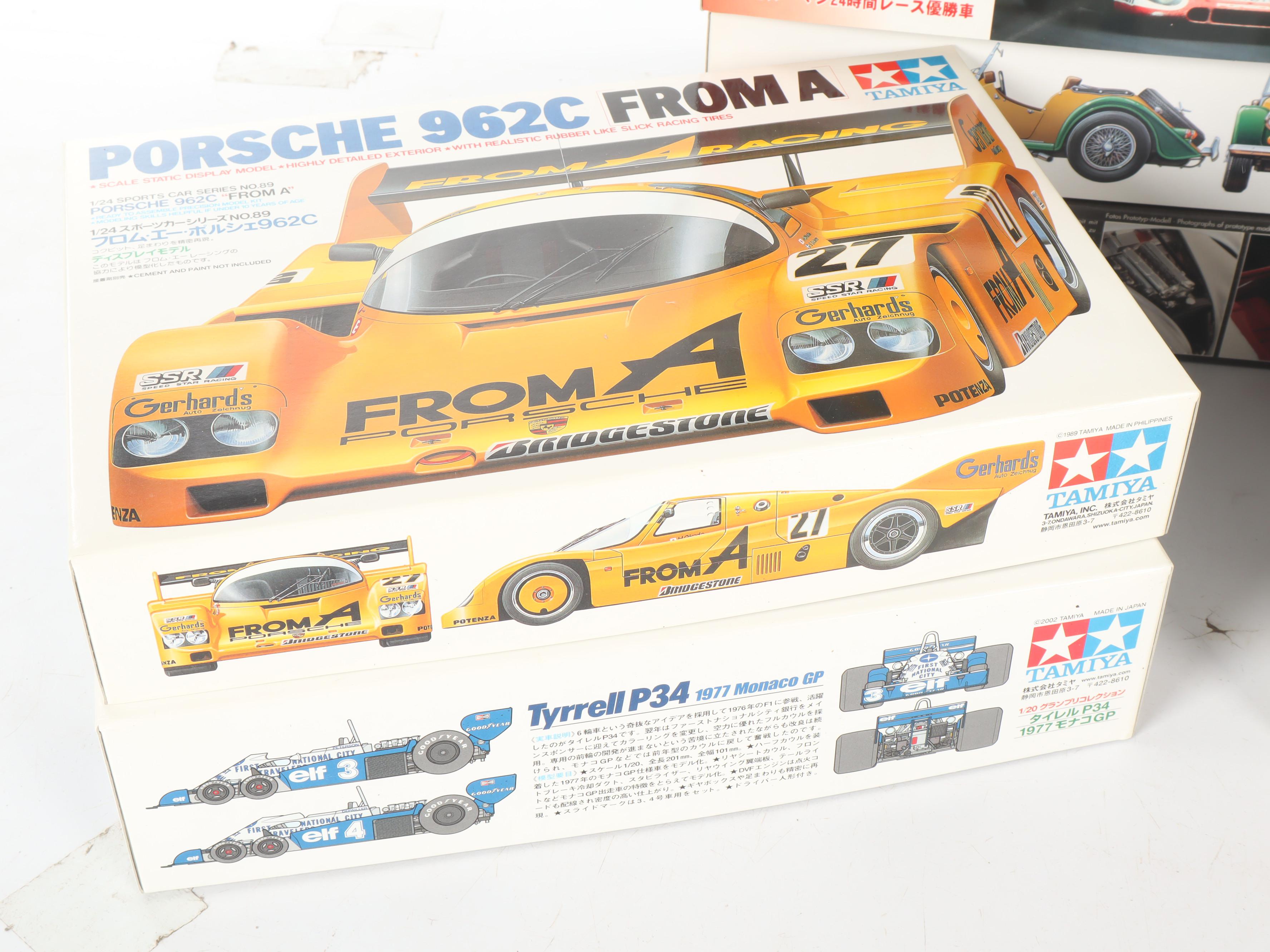 Model Car Kits Featuring Tamiya BMW Roadster