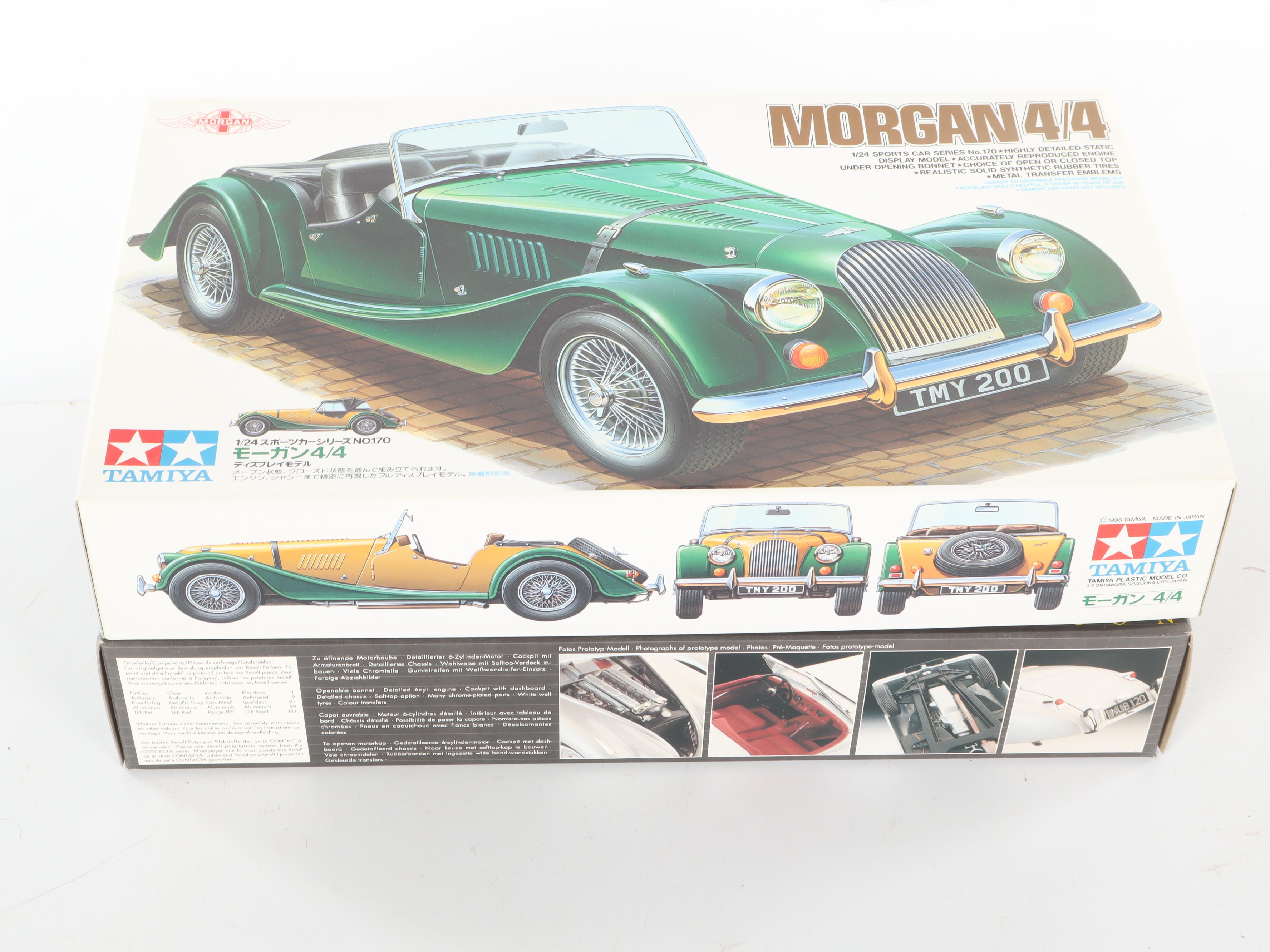 Model Car Kits Featuring Tamiya BMW Roadster