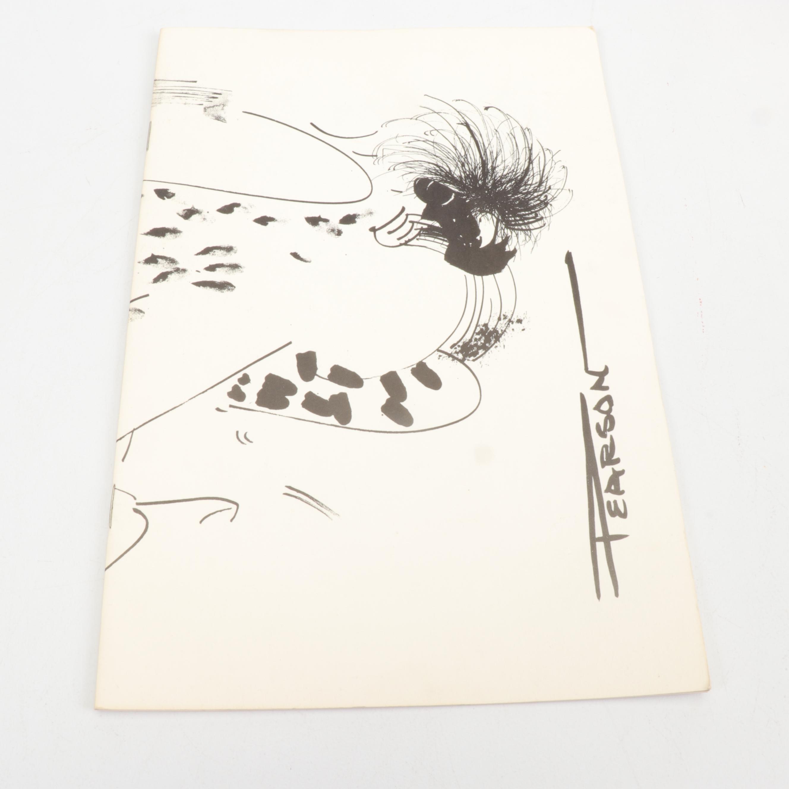 James E. Pearson Bronze Scuplture "Cyclamen"