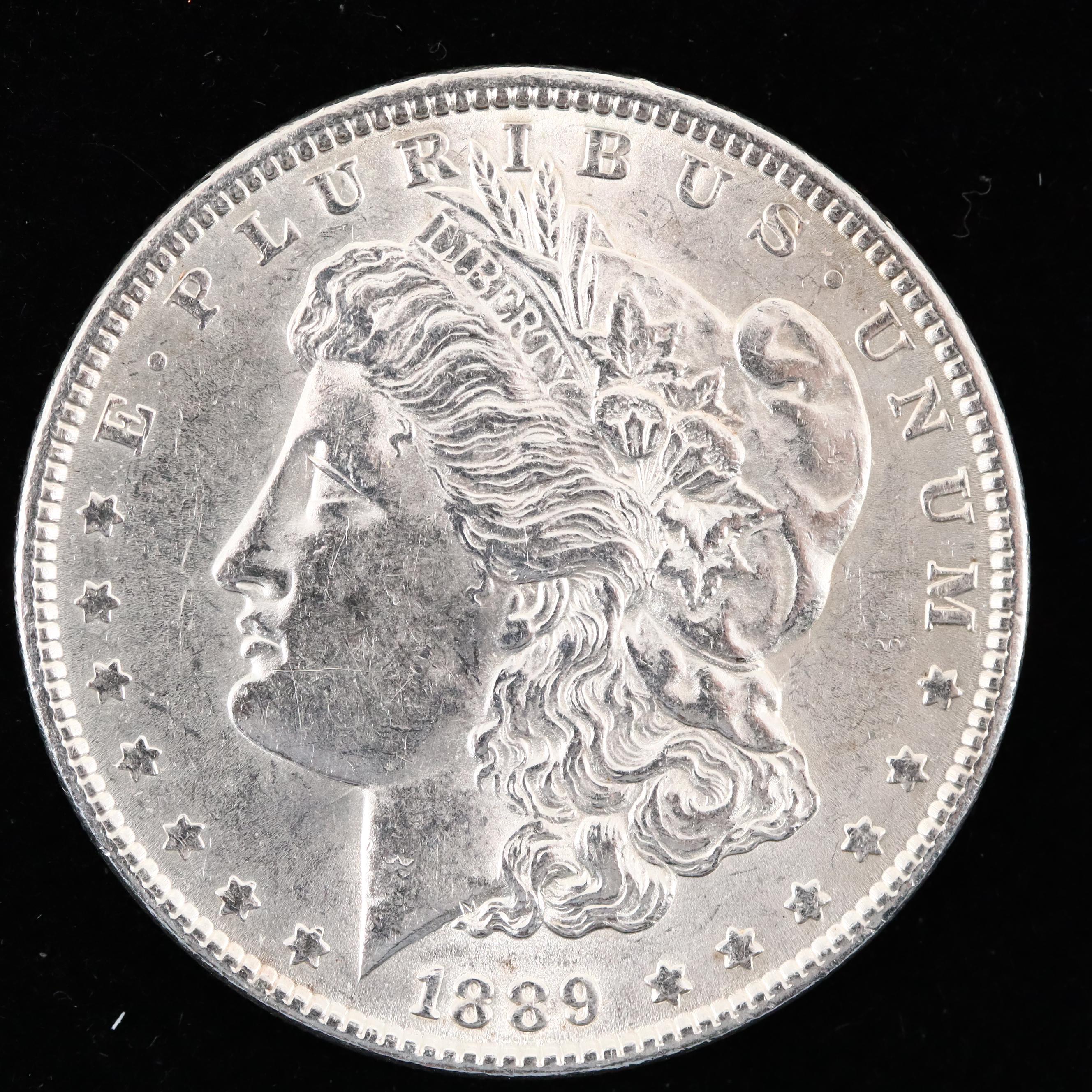 1889 Silver Morgan Dollar