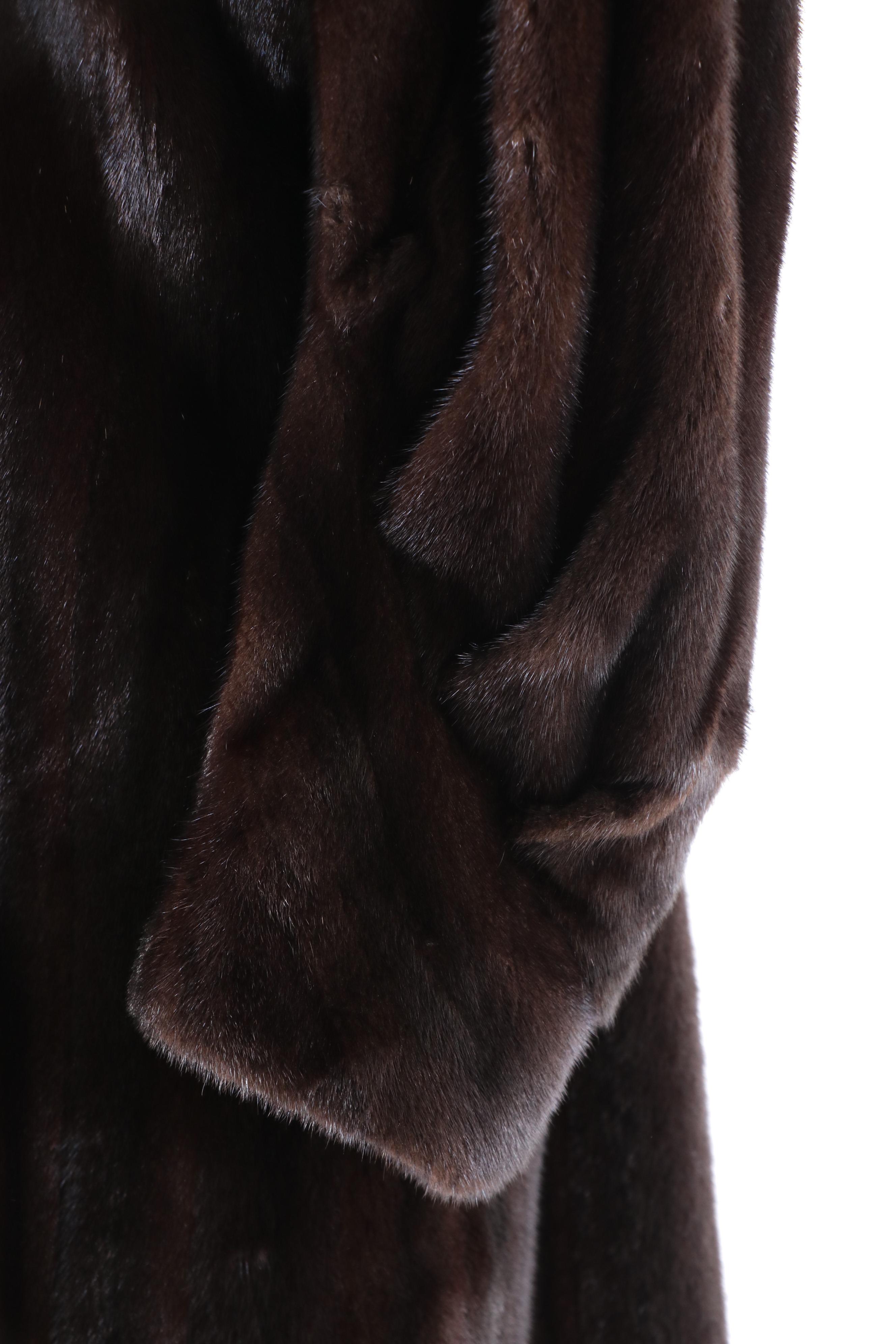 The American Fur Awards American Ultra Mink Fur Full-Length Coat