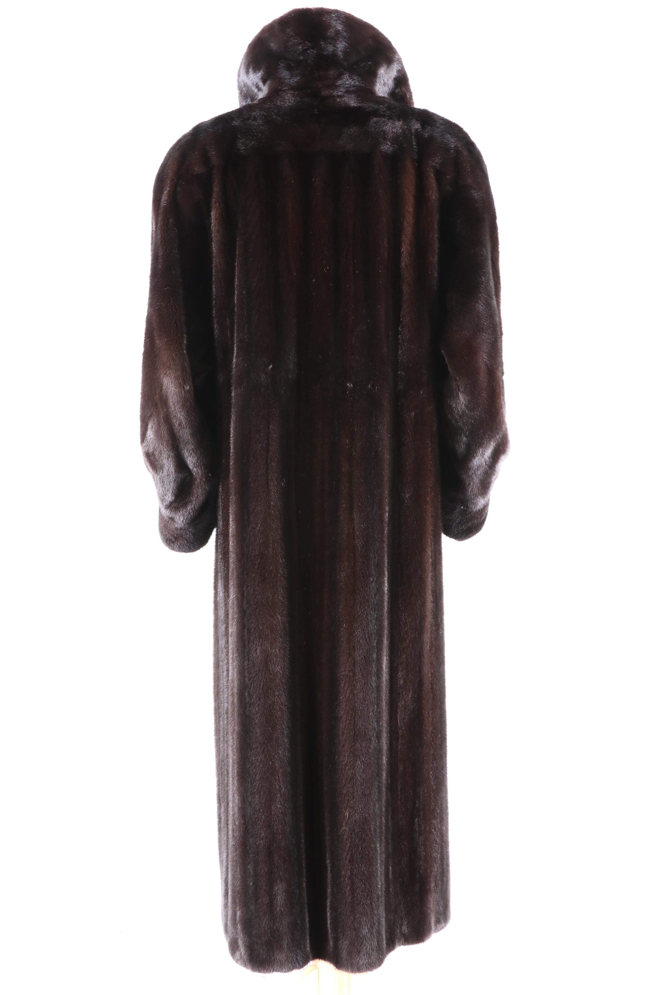 The American Fur Awards American Ultra Mink Fur Full-Length Coat
