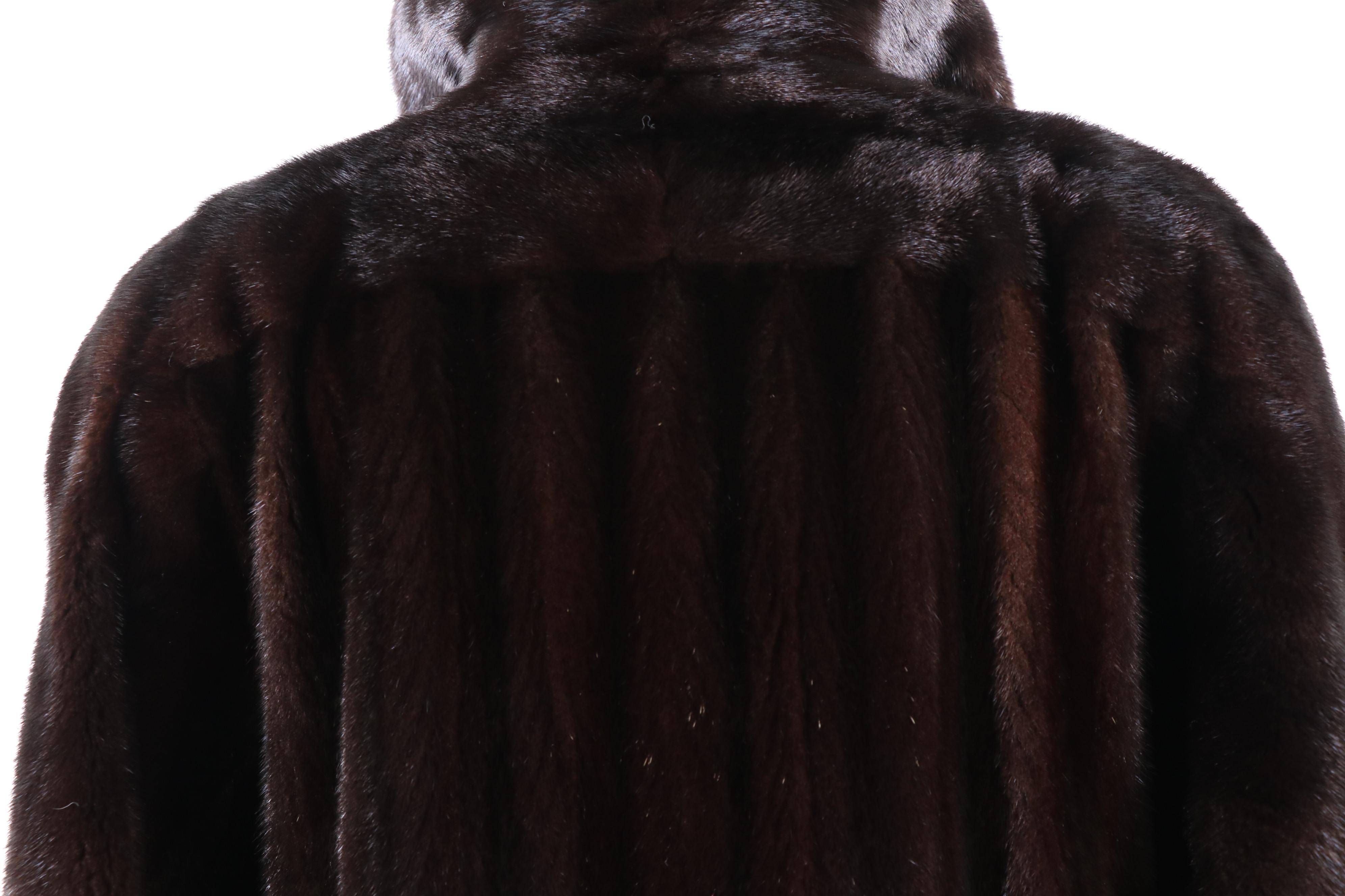 The American Fur Awards American Ultra Mink Fur Full-Length Coat