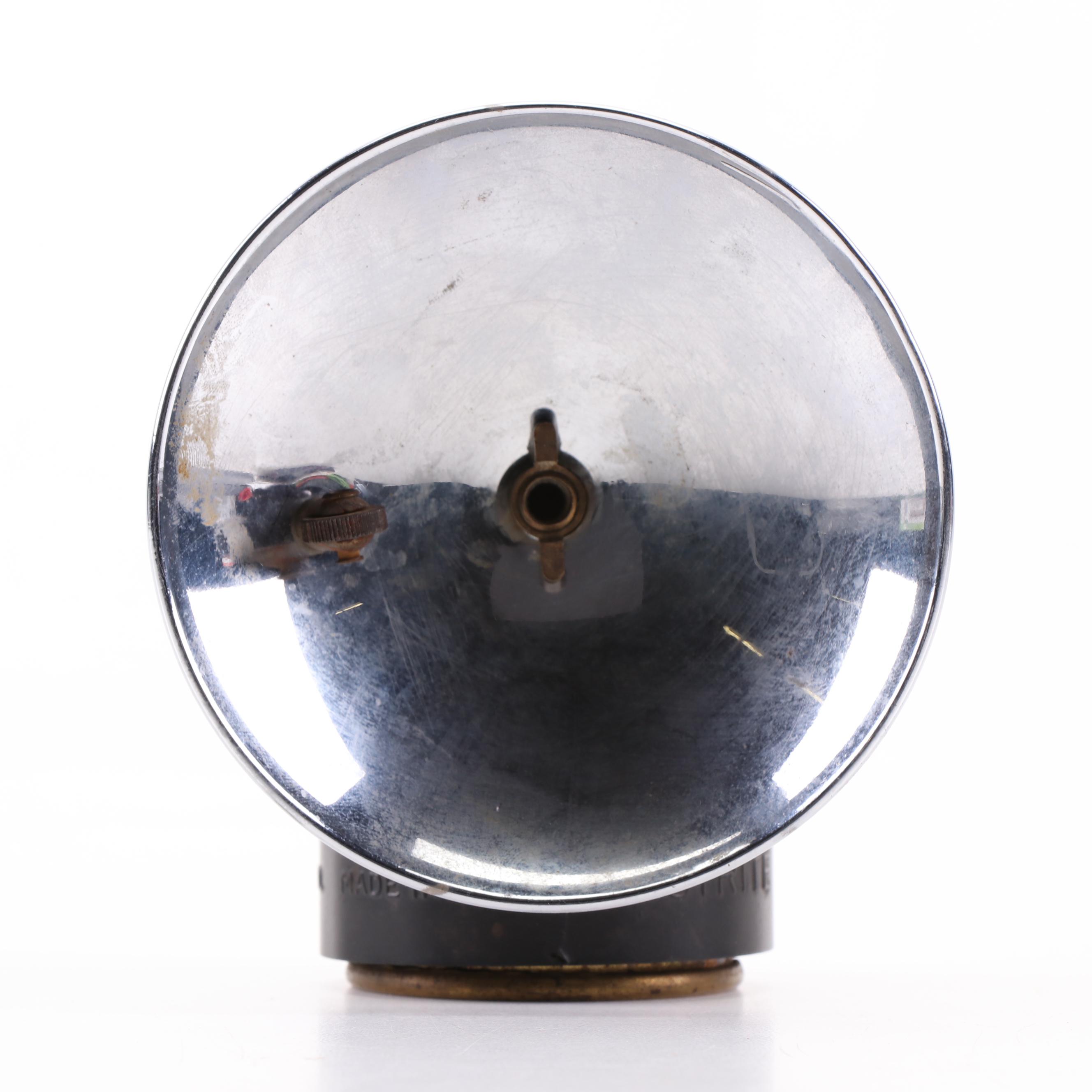 Justrite Areamlined Miner's Carbide Lamp, 1930s