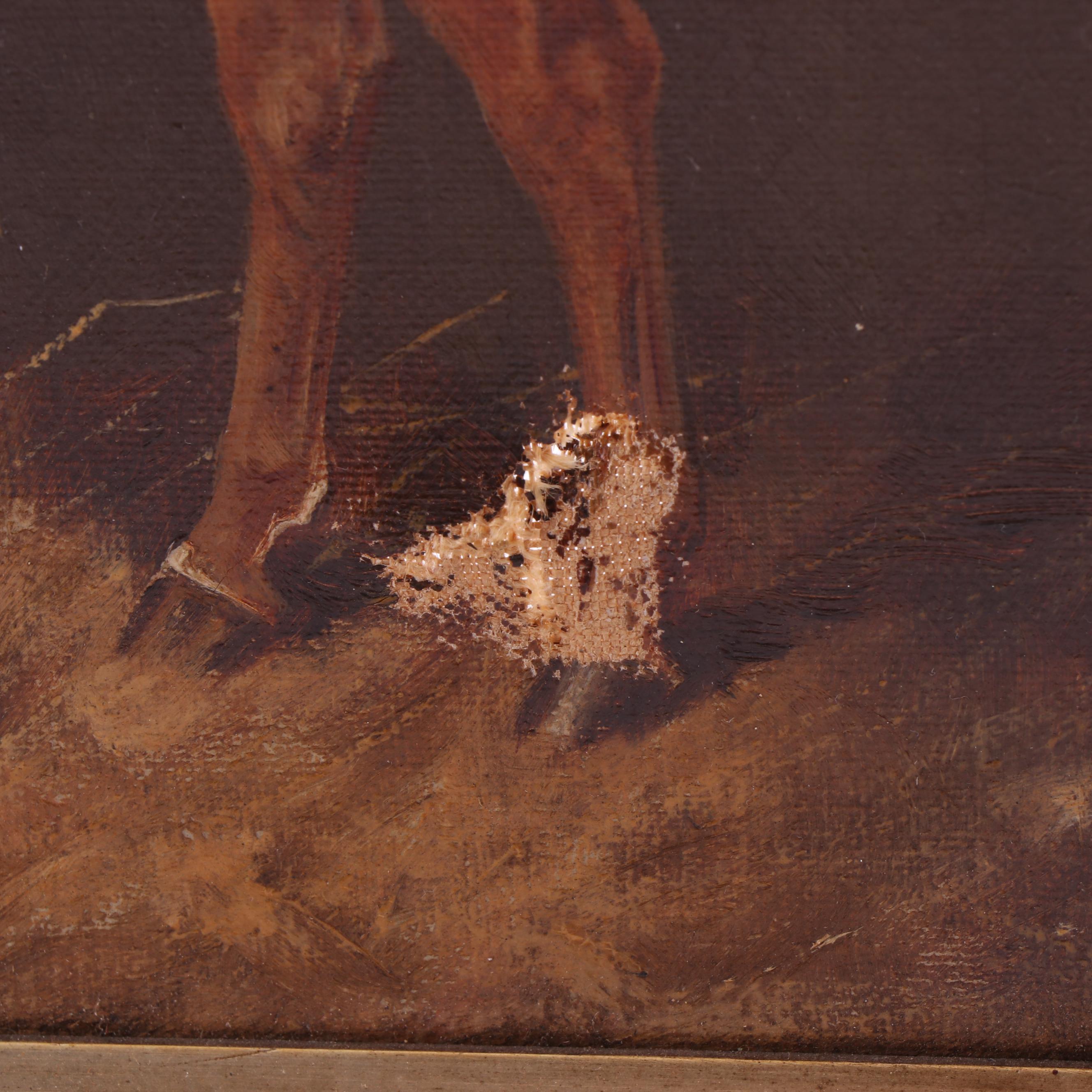 Brampton Equestrian Oil Painting