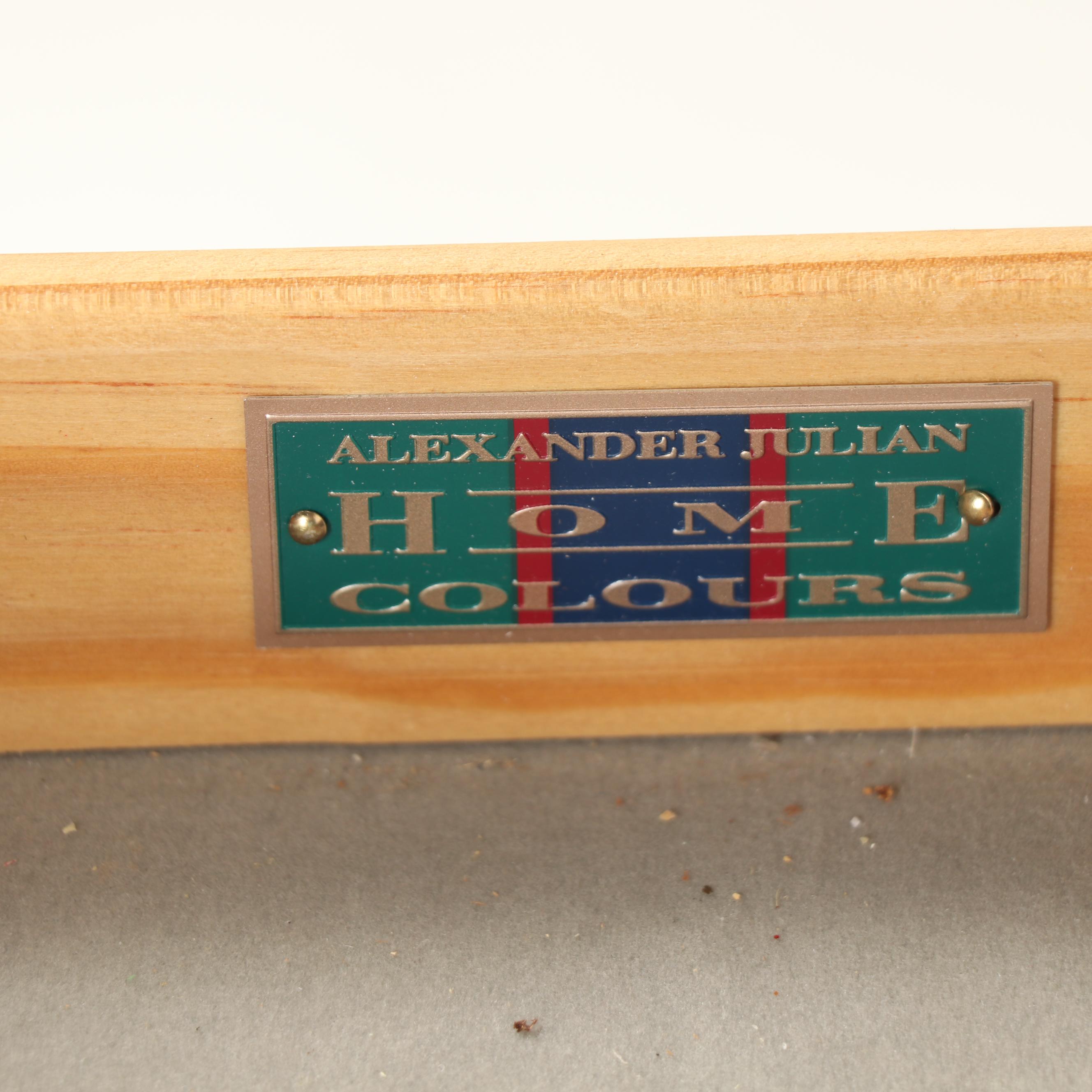 Contemporary Alexander Julian Home Colours Wooden Desk