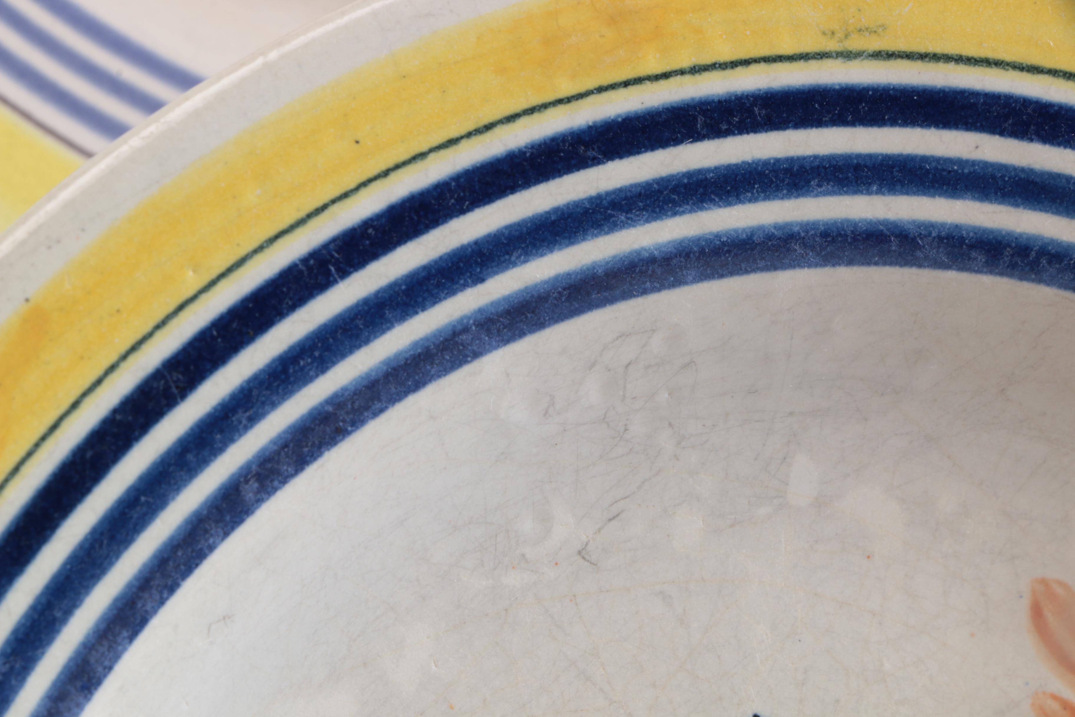 Henriot Quimper French Serveware and Tableware Including Tureen