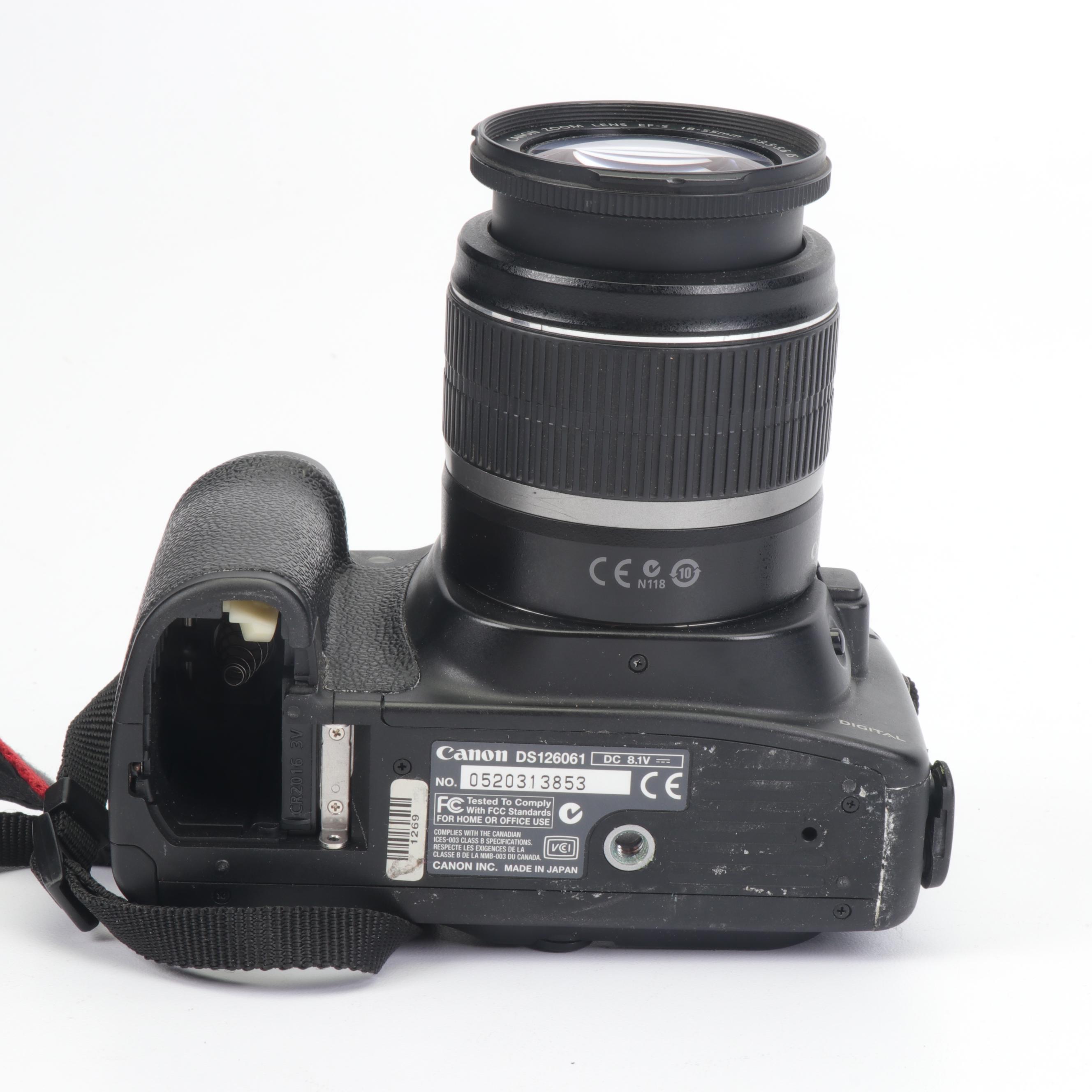 Canon EOS 20D Camera with 18-55mm IS Lens and Accessories