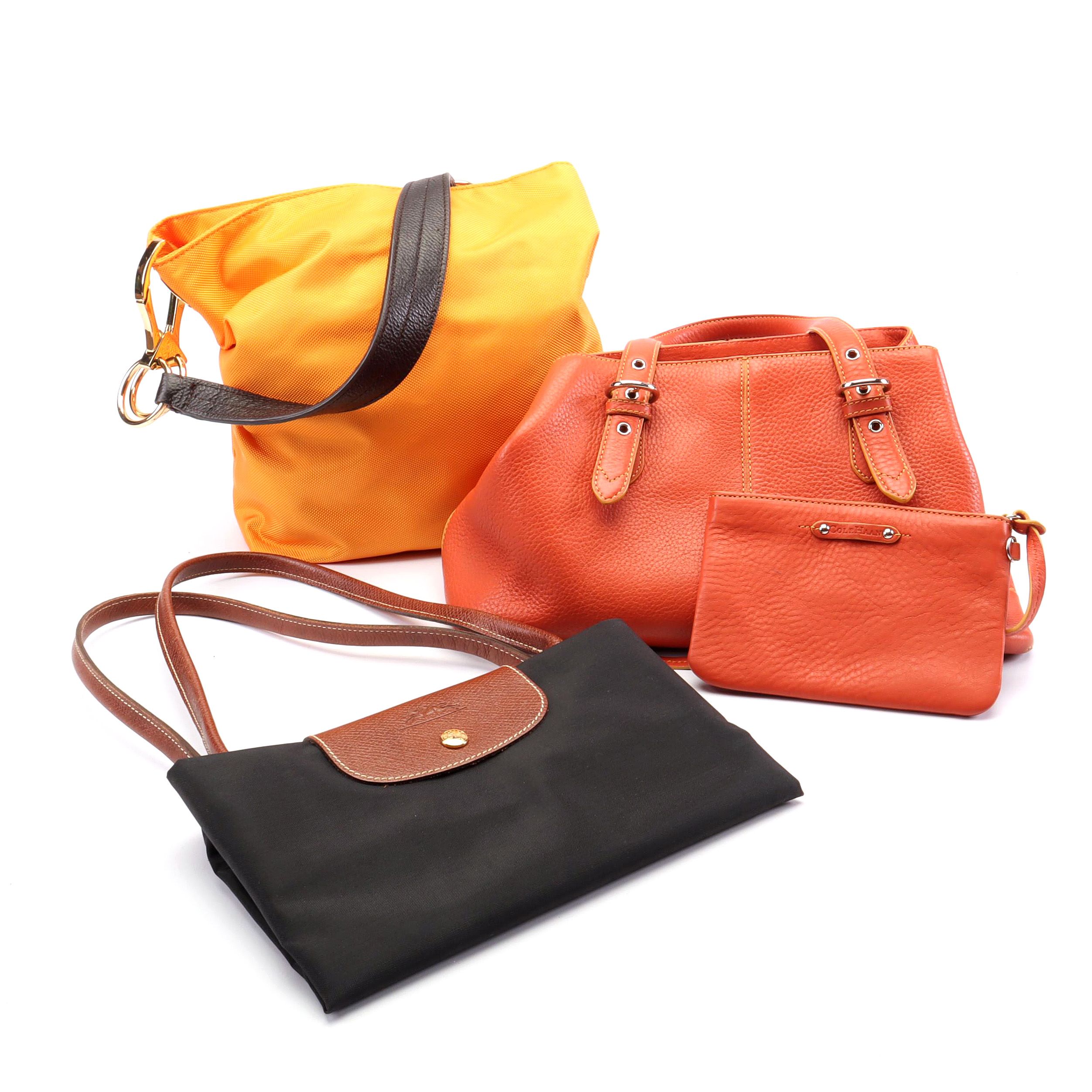 Longchamp, Cole Haan, and JPK Paris 75 Bags