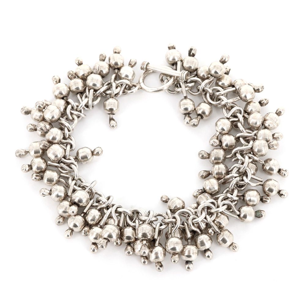 Sterling Silver Fringe Bracelet