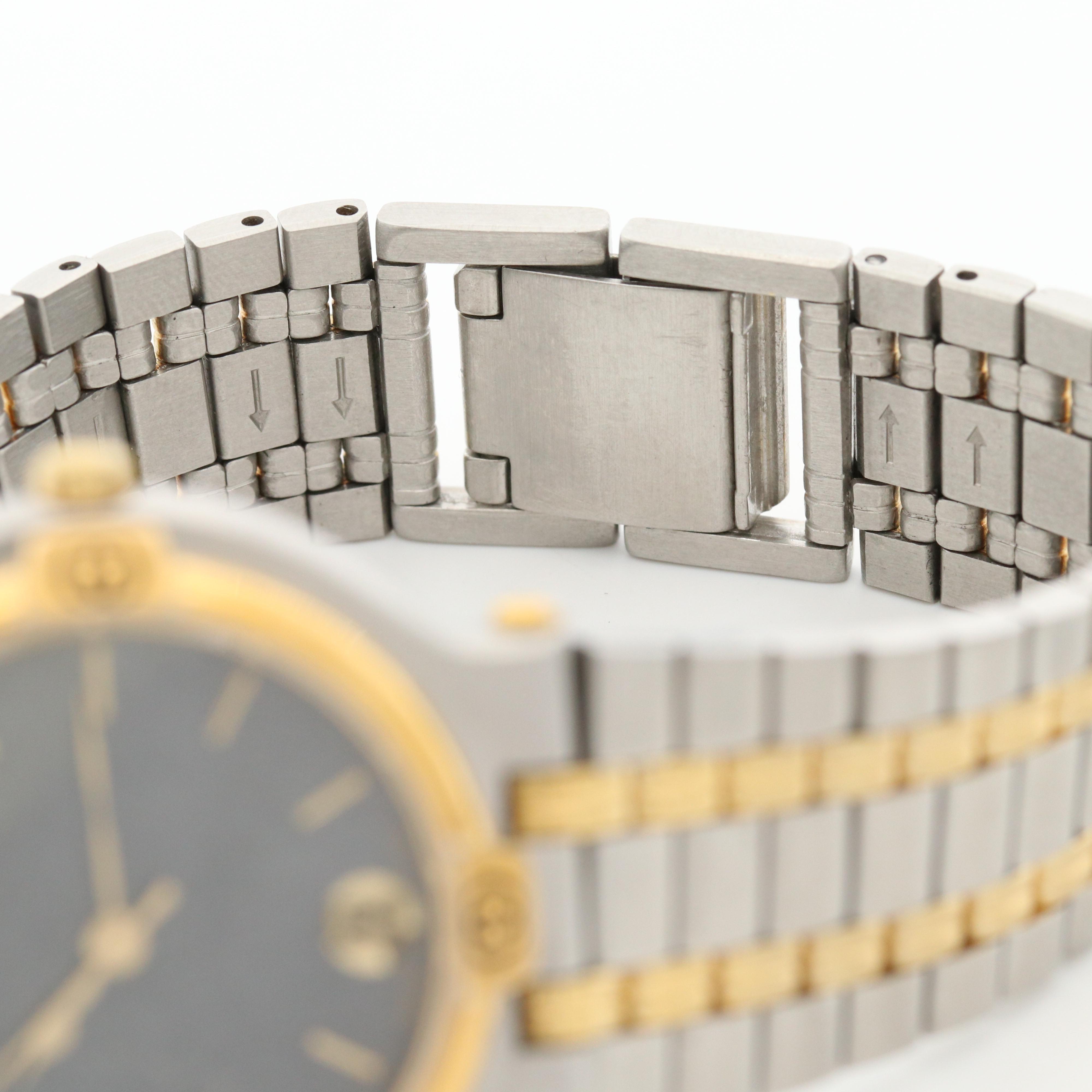 Vintage Gucci 9000 M Two Tone Quartz Watch