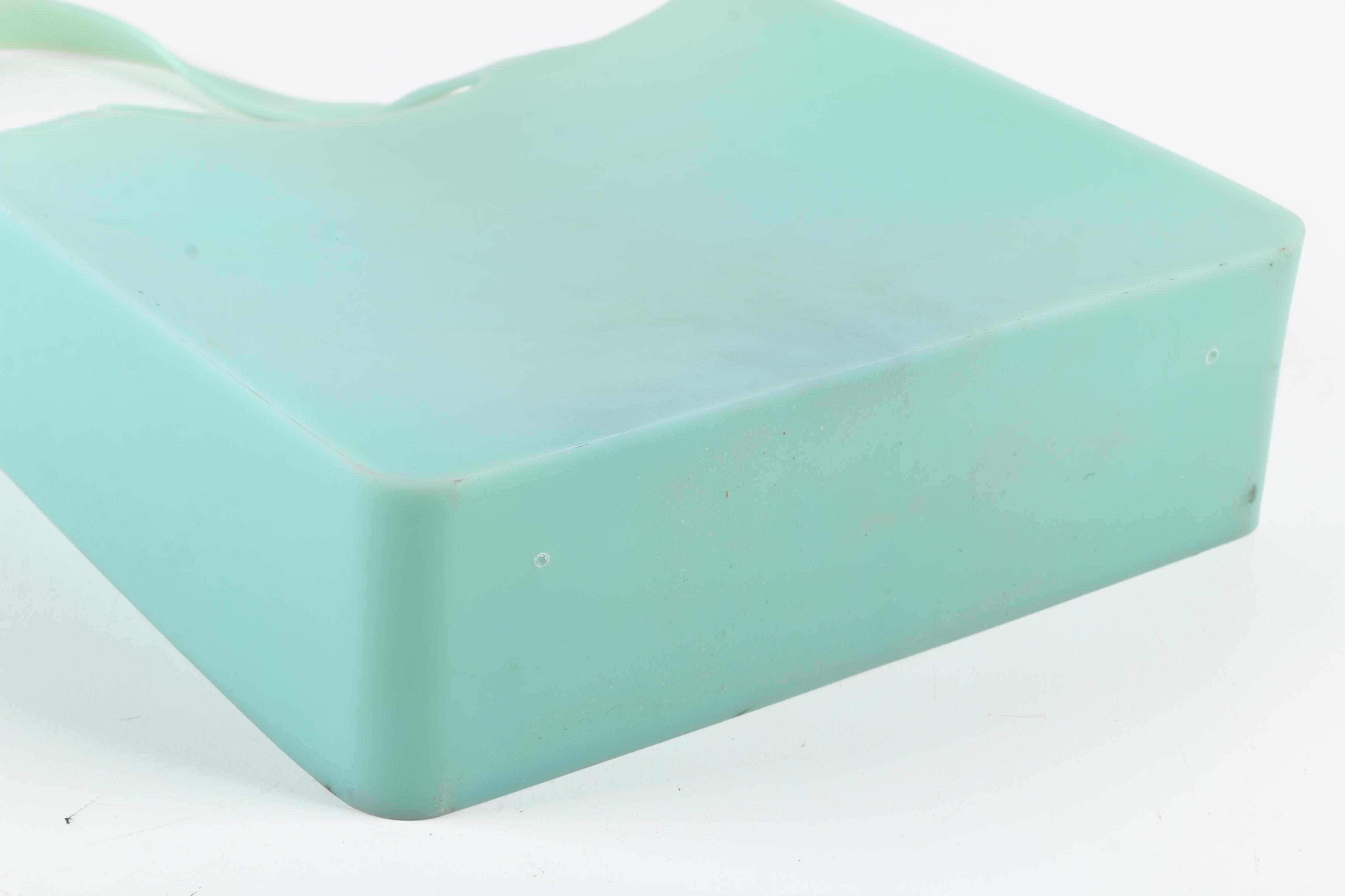 Chanel Jelly Rubber Tote in Seafoam Green