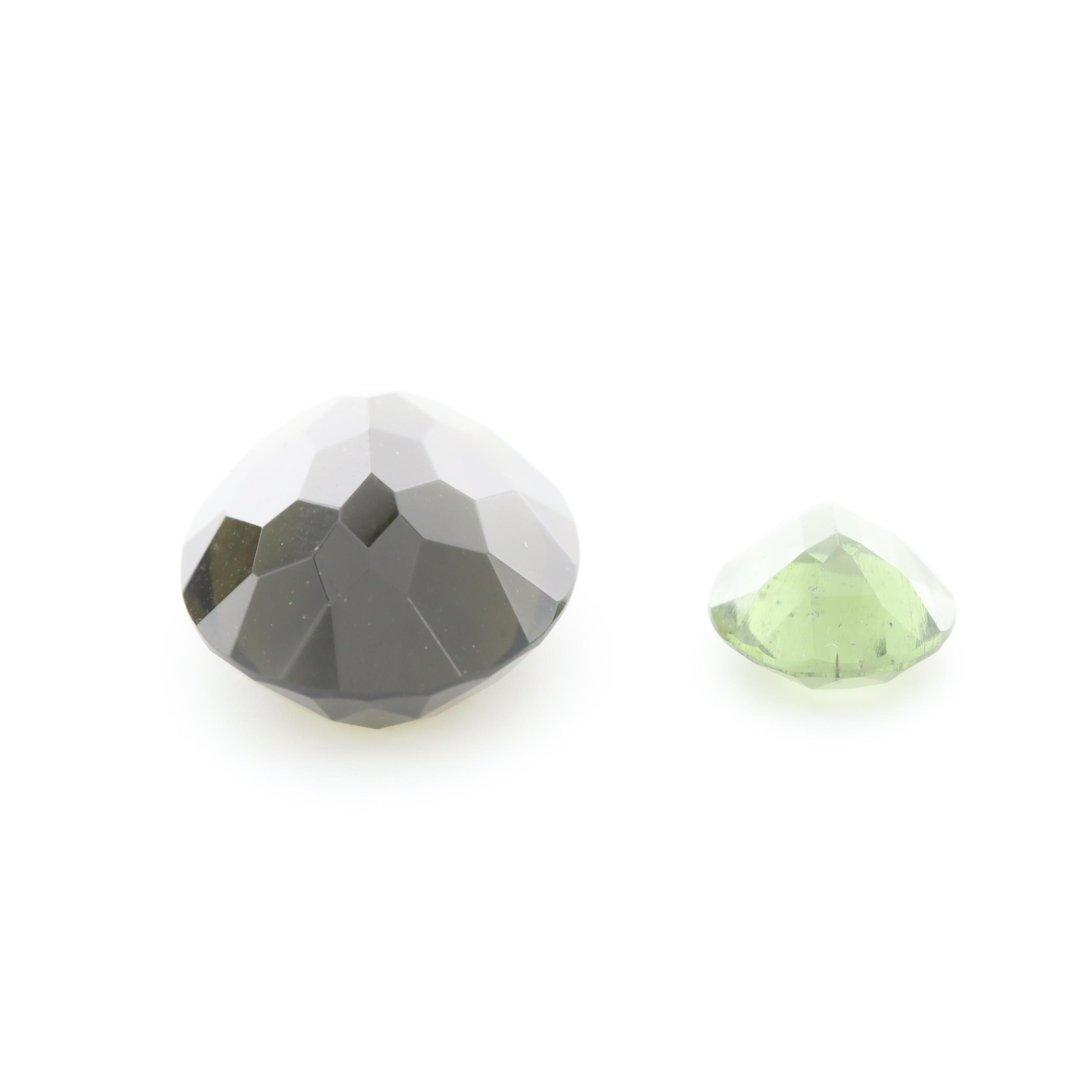 Loose 11.20 CTW Moldavite Stones