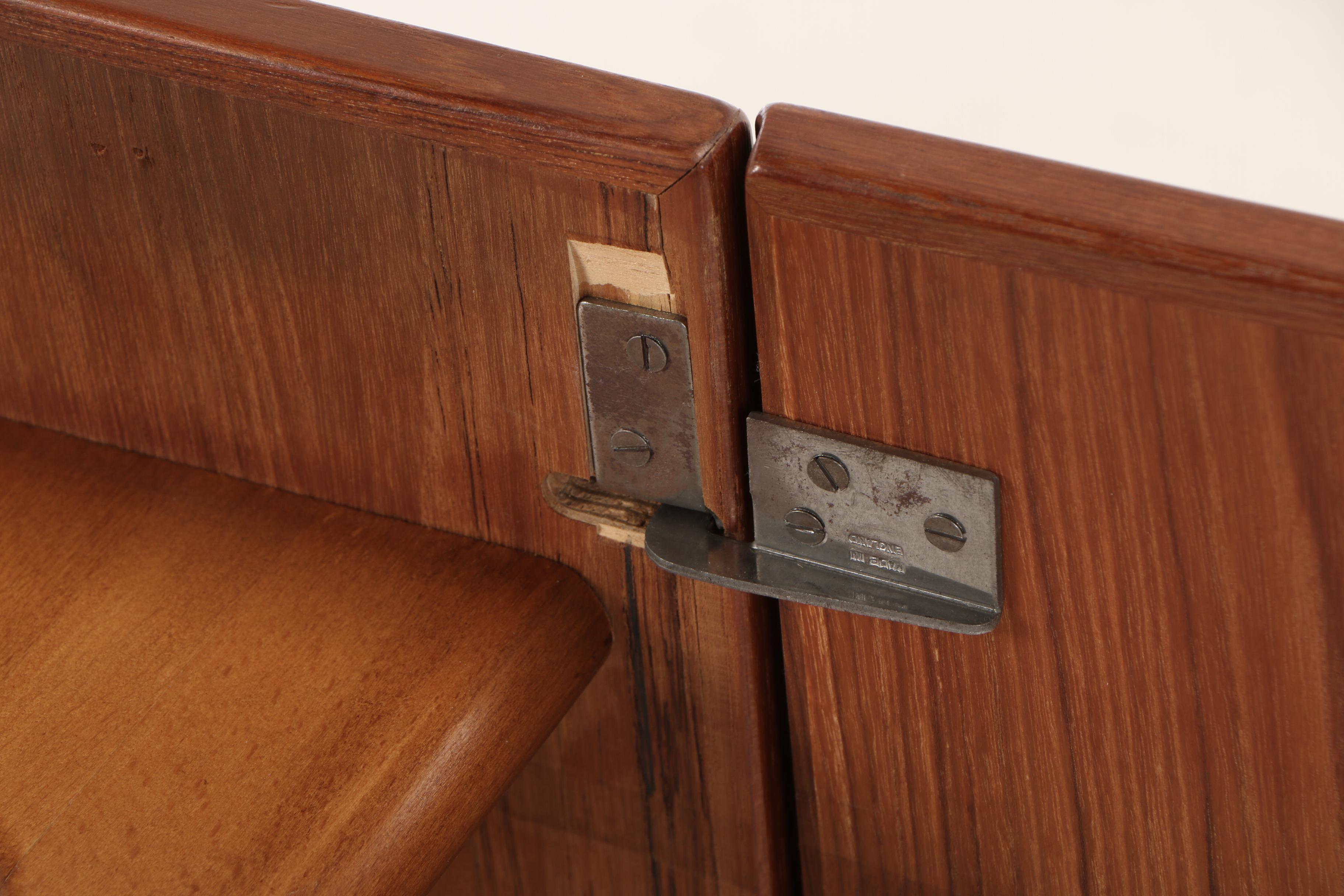 Norwegian Modern Teak Drop-Leaf Table, Circa 1960