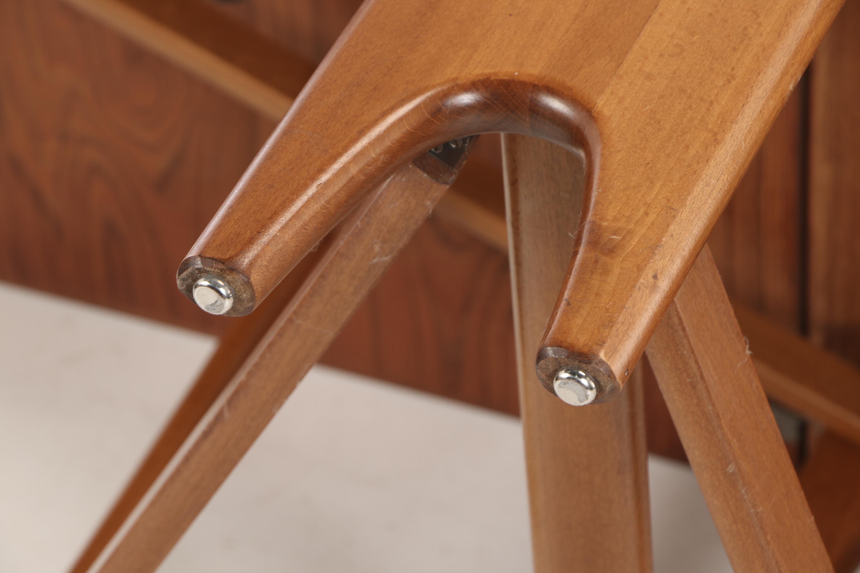 Norwegian Modern Teak Drop-Leaf Table, Circa 1960