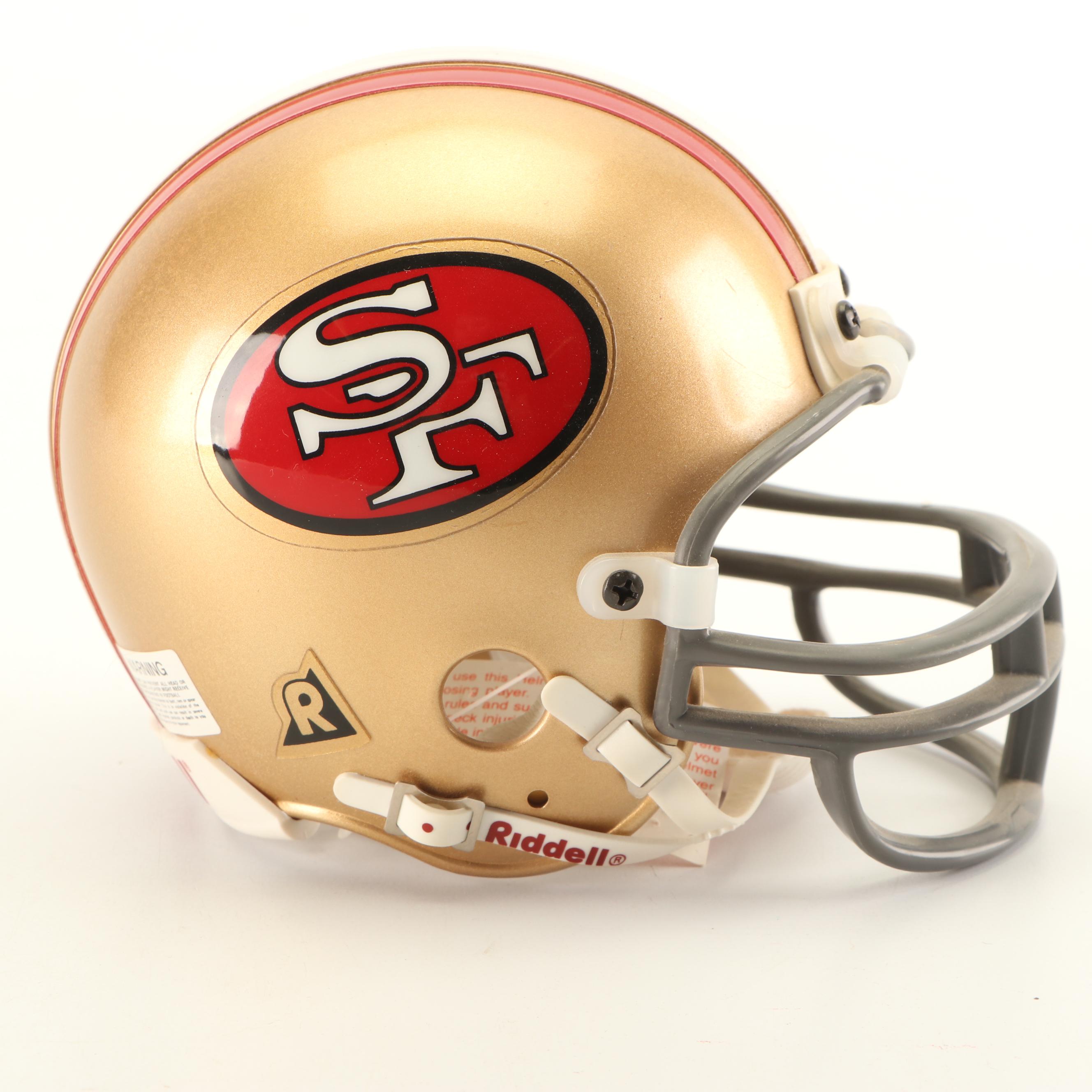 Deion Sanders Autographed San Francisco 49ers Miniature Helmet