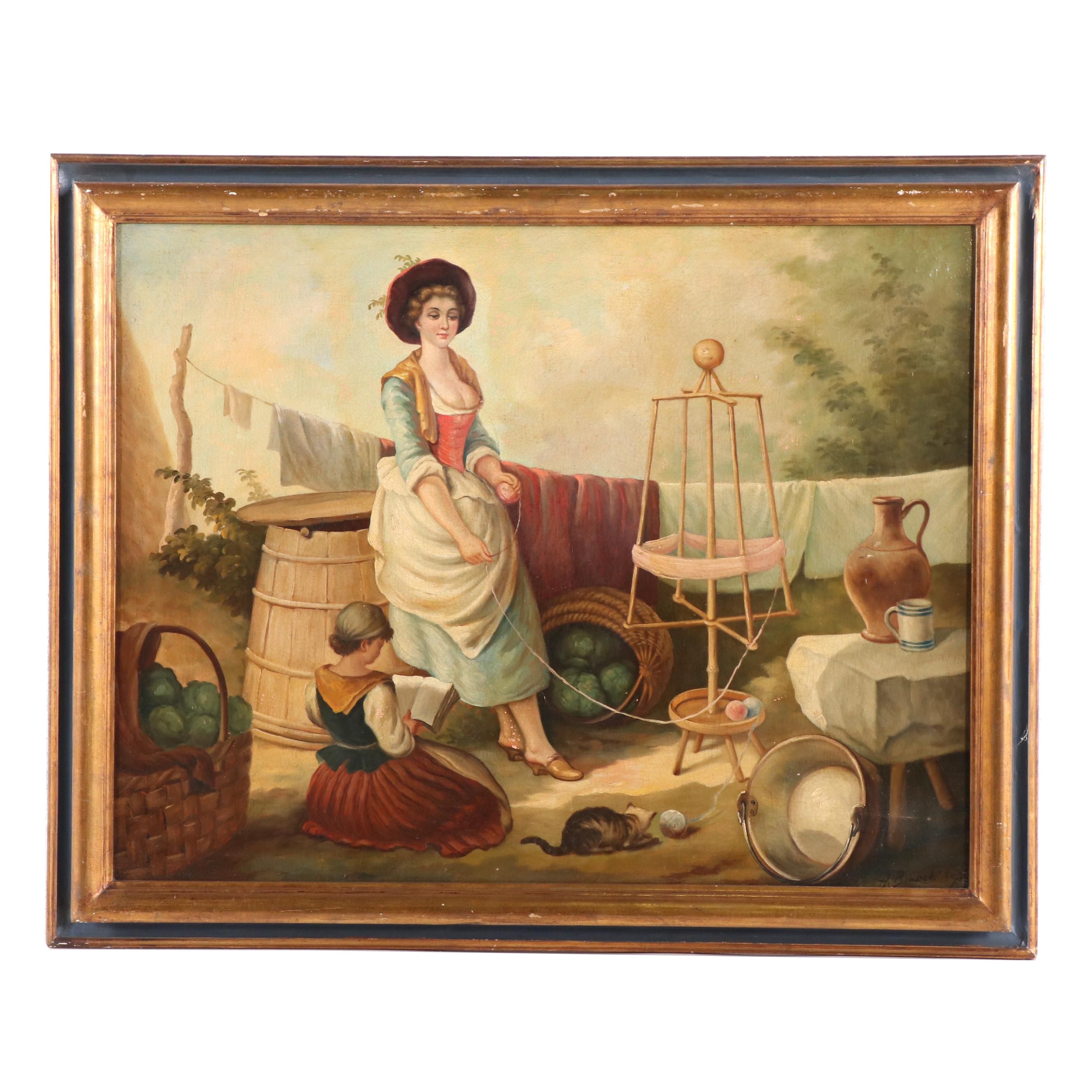 Copy Oil Painting After A. Bianchi