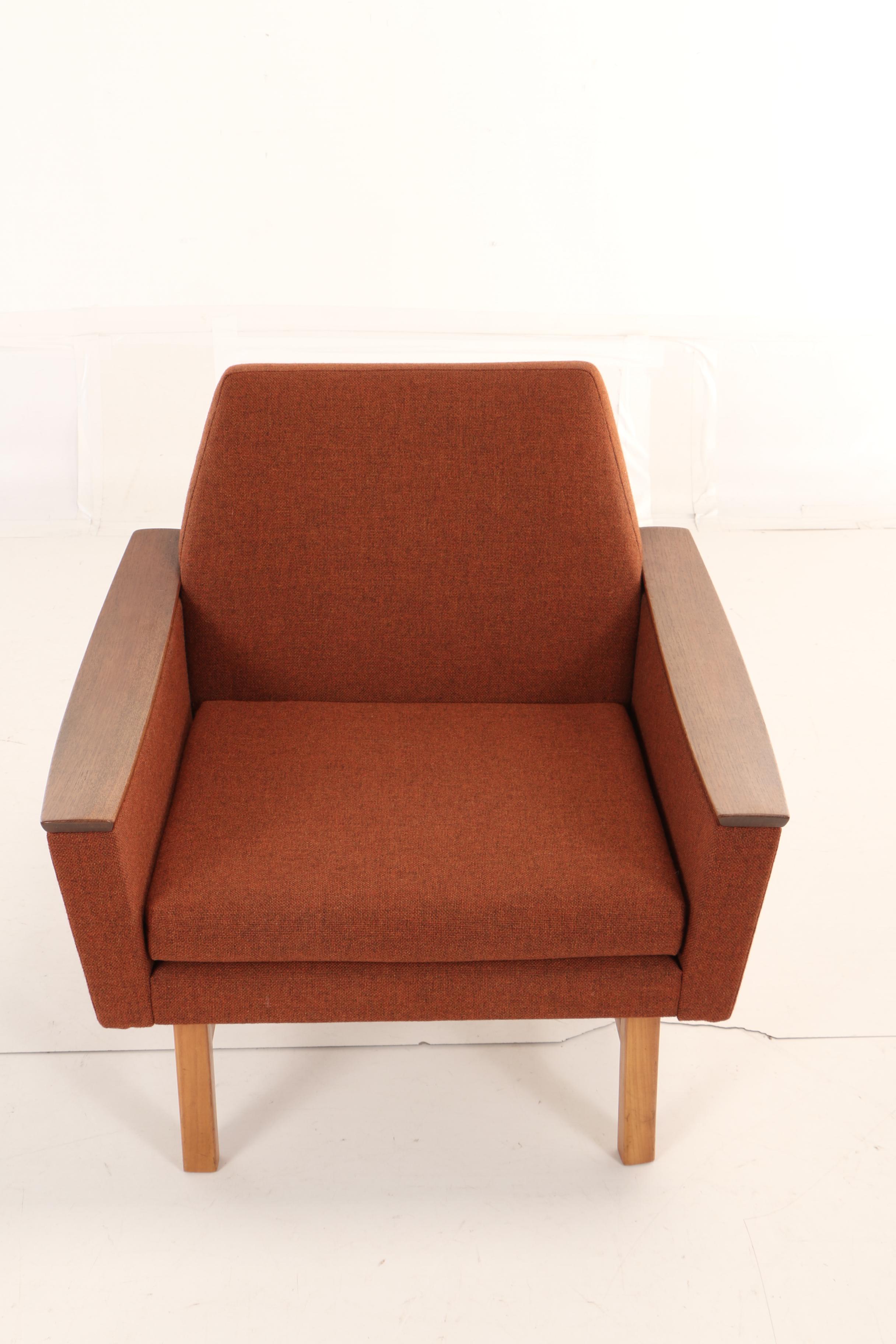 P.I. Langlo's Fabrikker for Westnofa, Norwegian Modern Teak Armchair, Circa 1960
