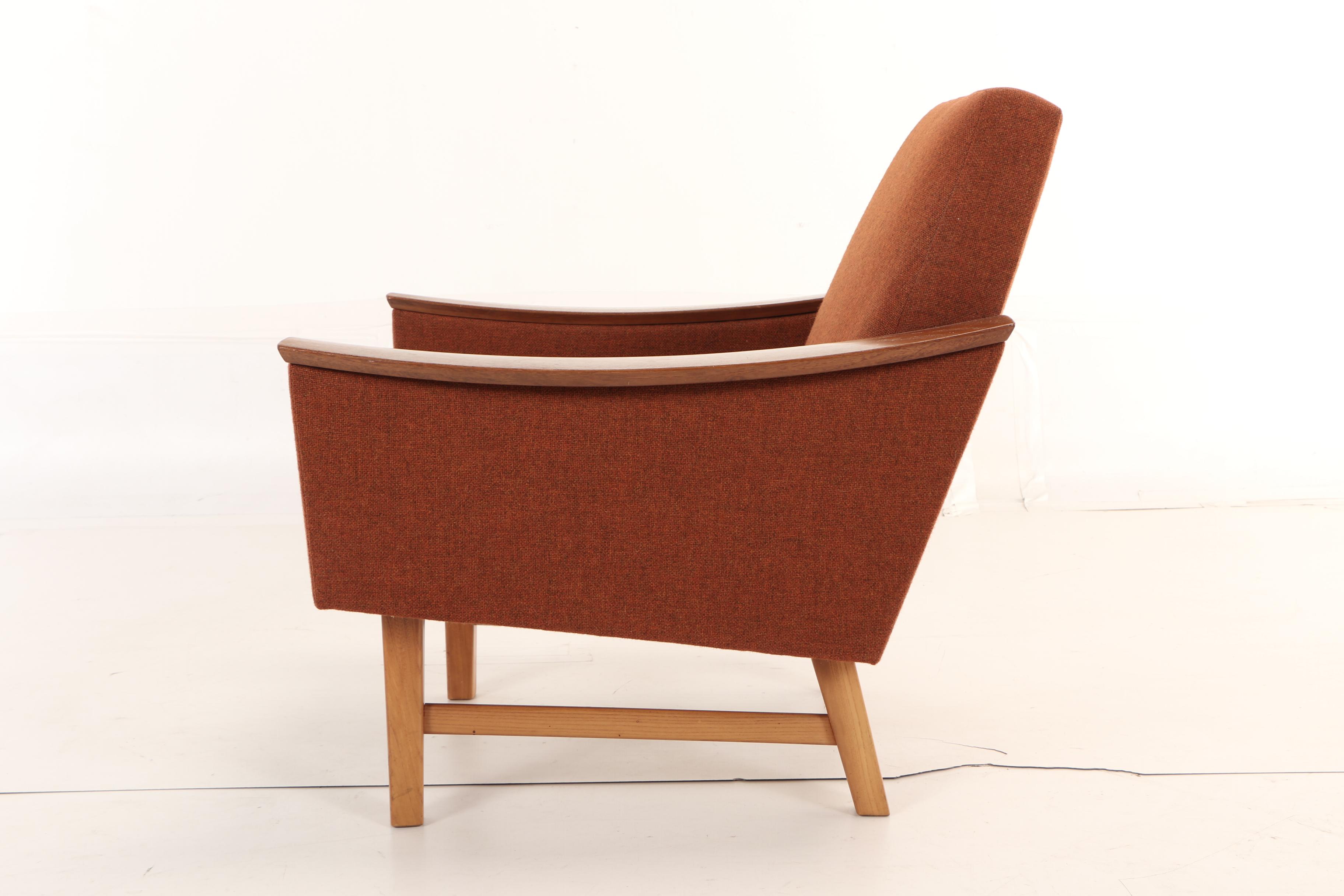 P.I. Langlo's Fabrikker for Westnofa, Norwegian Modern Teak Armchair, Circa 1960