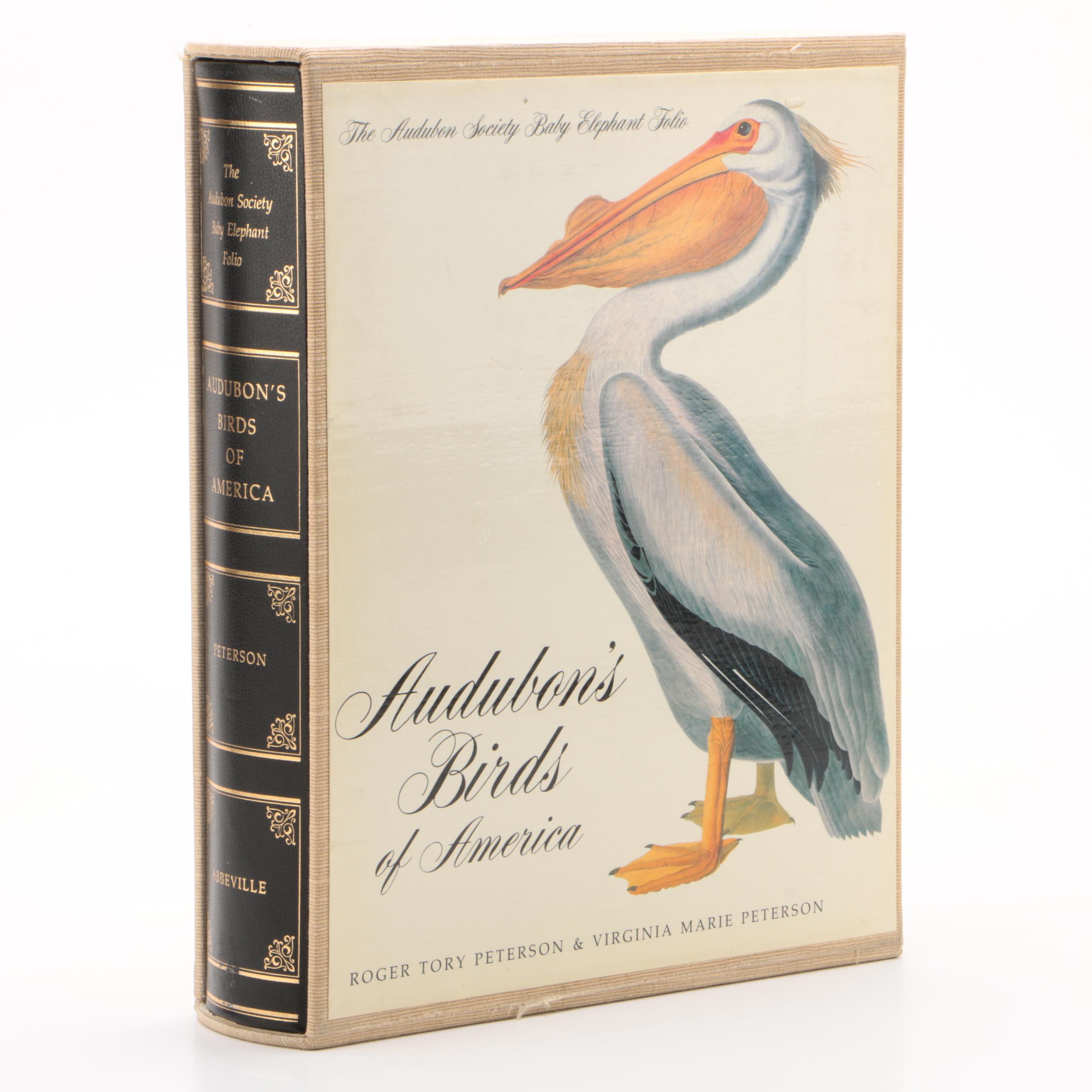 1981 Second Printing "Audubon's Birds of America" Baby Elephant Folio