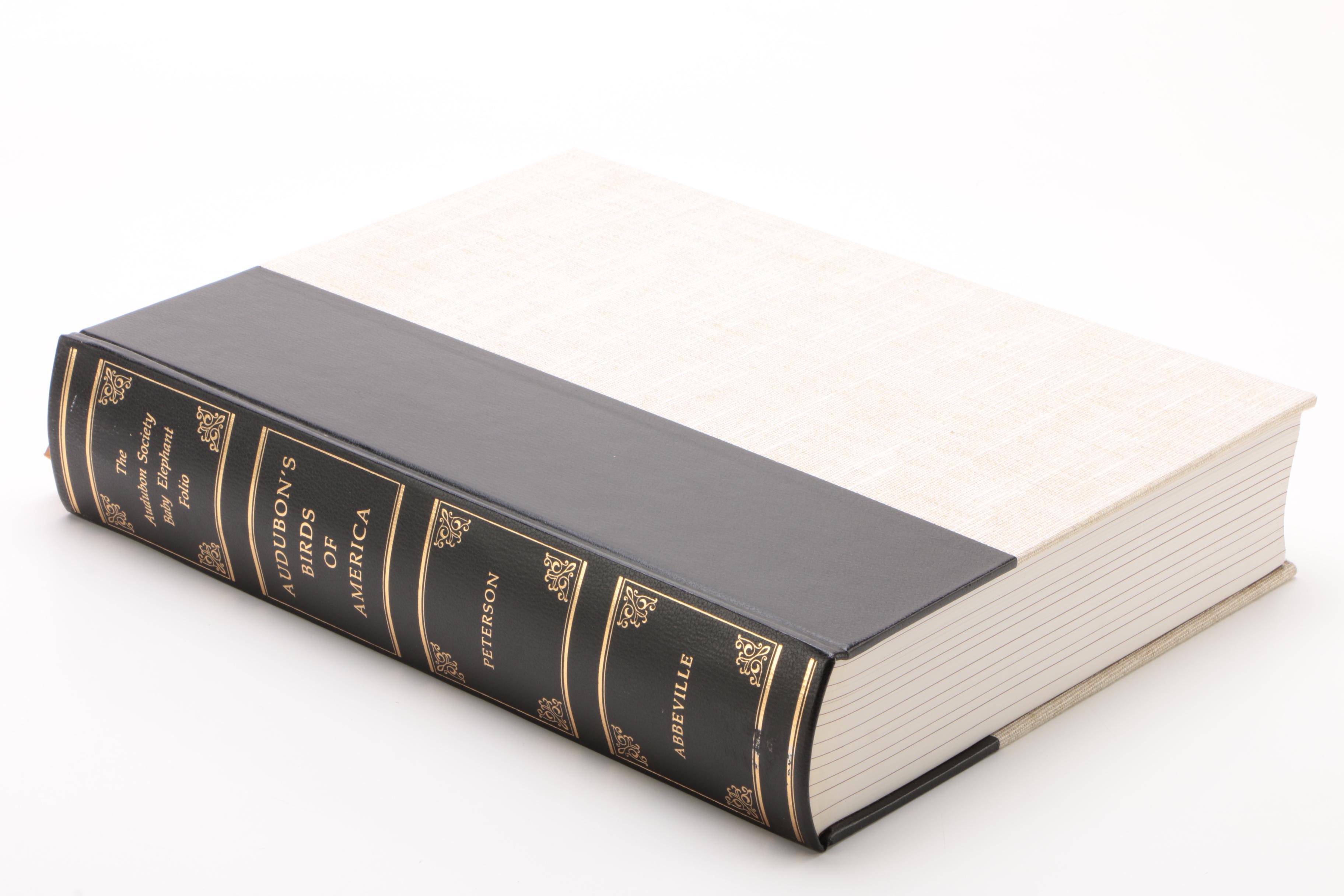 1981 Second Printing "Audubon's Birds of America" Baby Elephant Folio