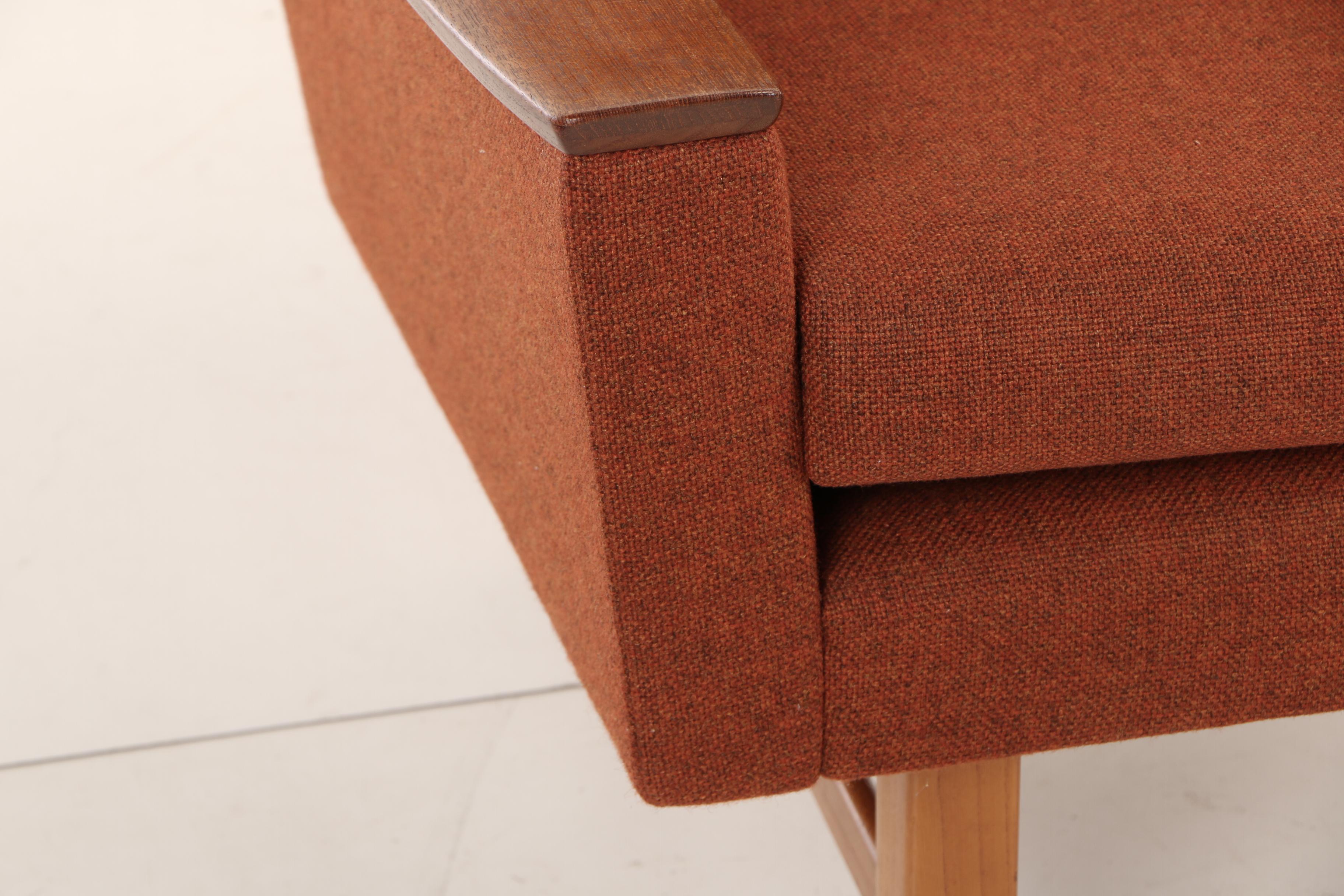 P.I. Langlo's Fabrikker for Westnofa, Norwegian Modern Teak Sofa, Circa 1960