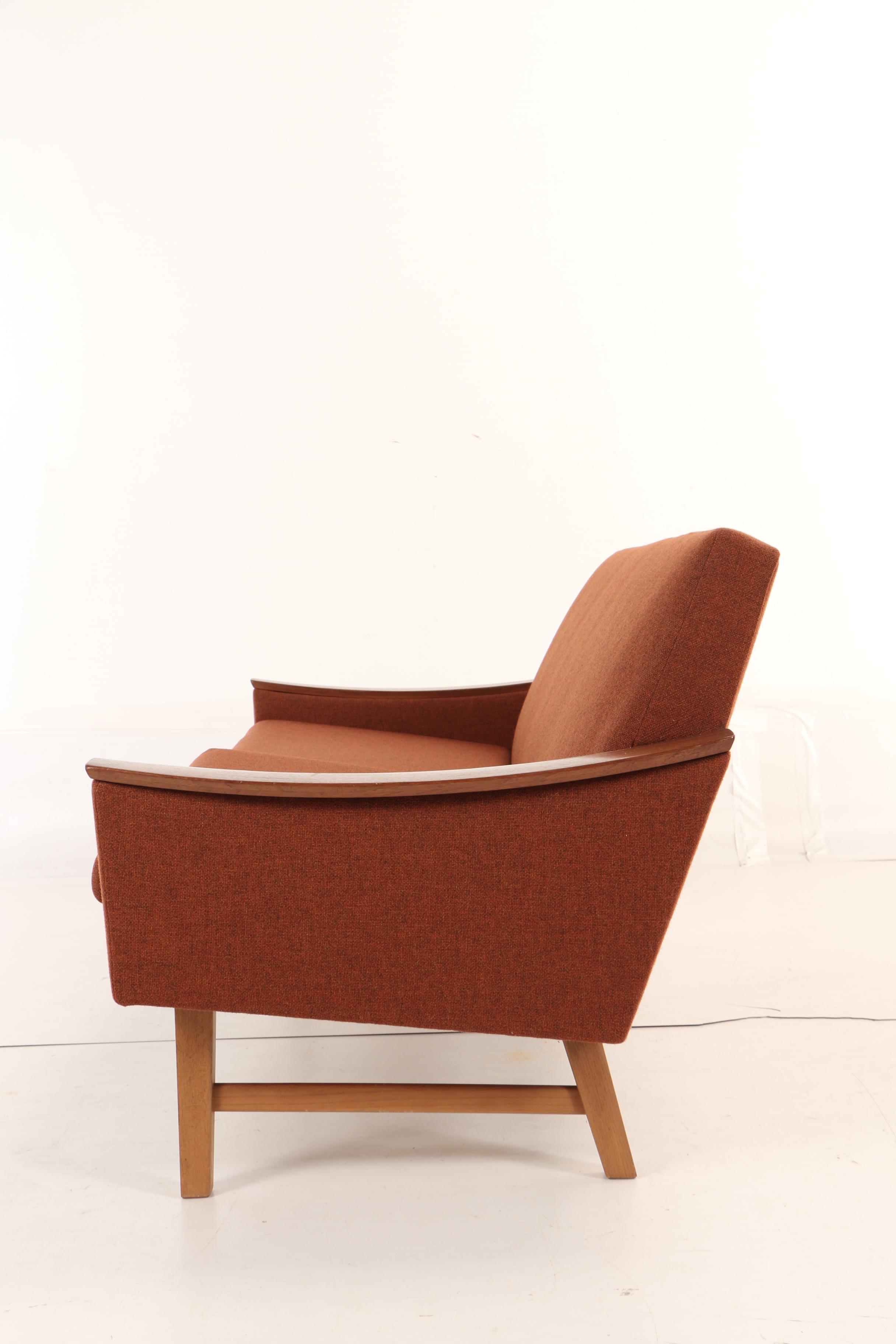 P.I. Langlo's Fabrikker for Westnofa, Norwegian Modern Teak Sofa, Circa 1960