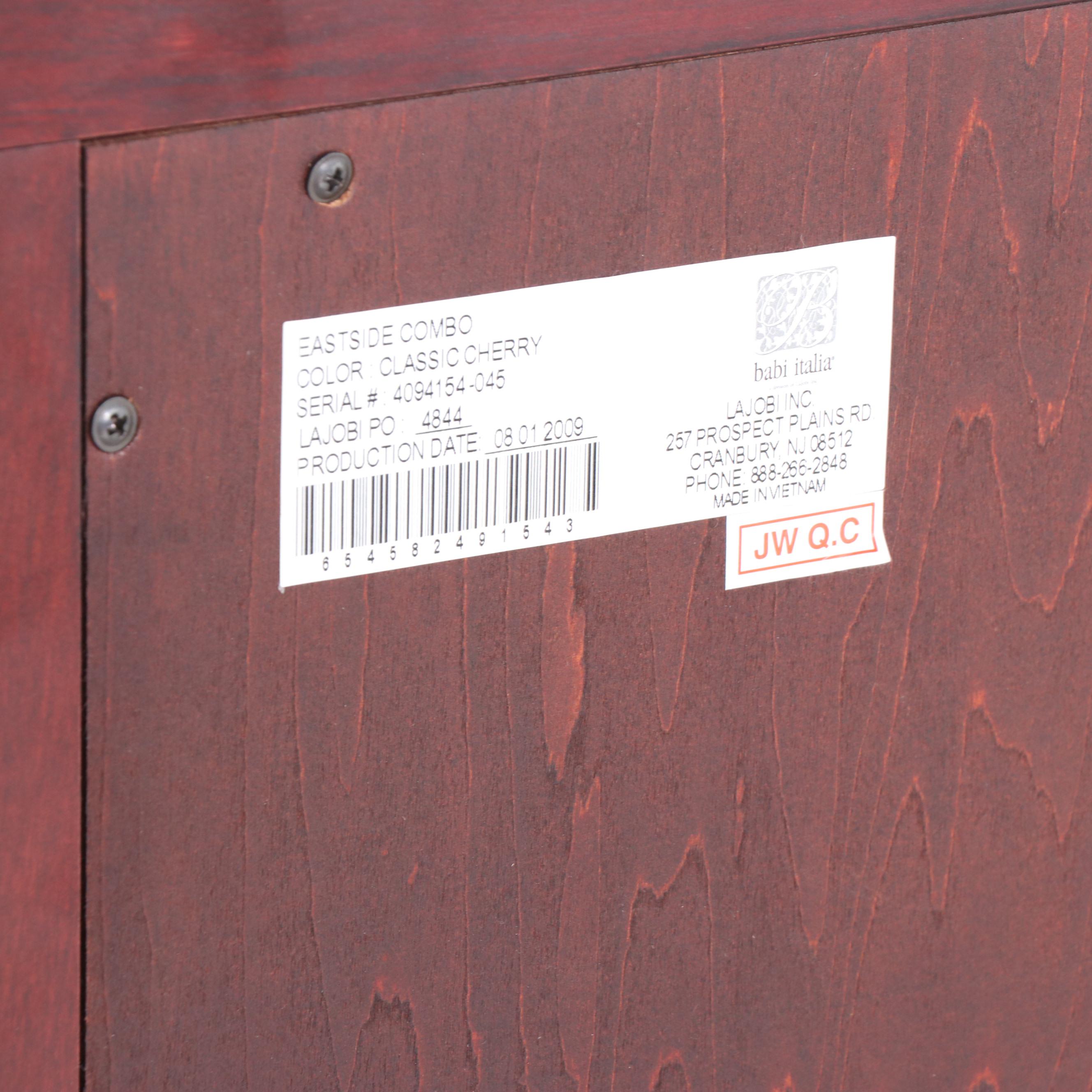 Babi Italia Eastside Classic Cherry Bedroom Set, Late 20th Century