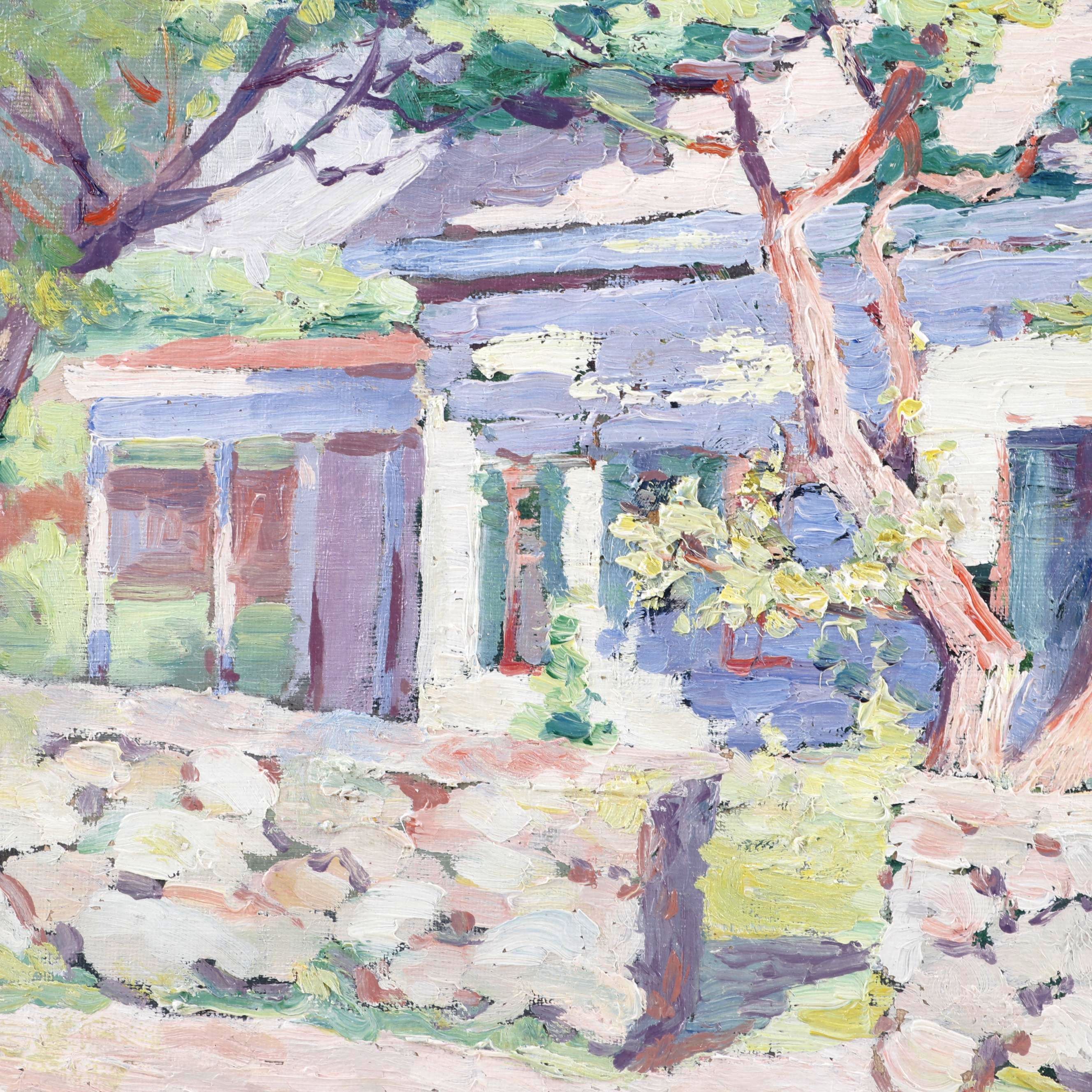 May Lydia Ames Impressionist Style Oil Painting