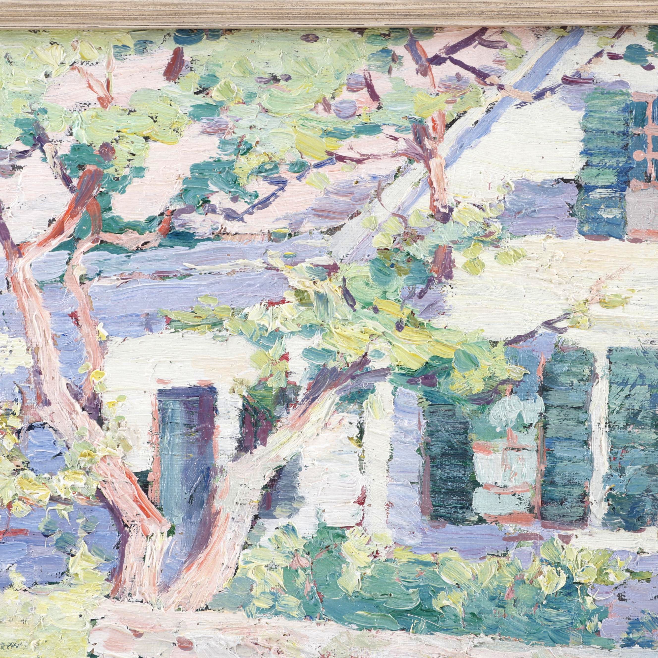 May Lydia Ames Impressionist Style Oil Painting