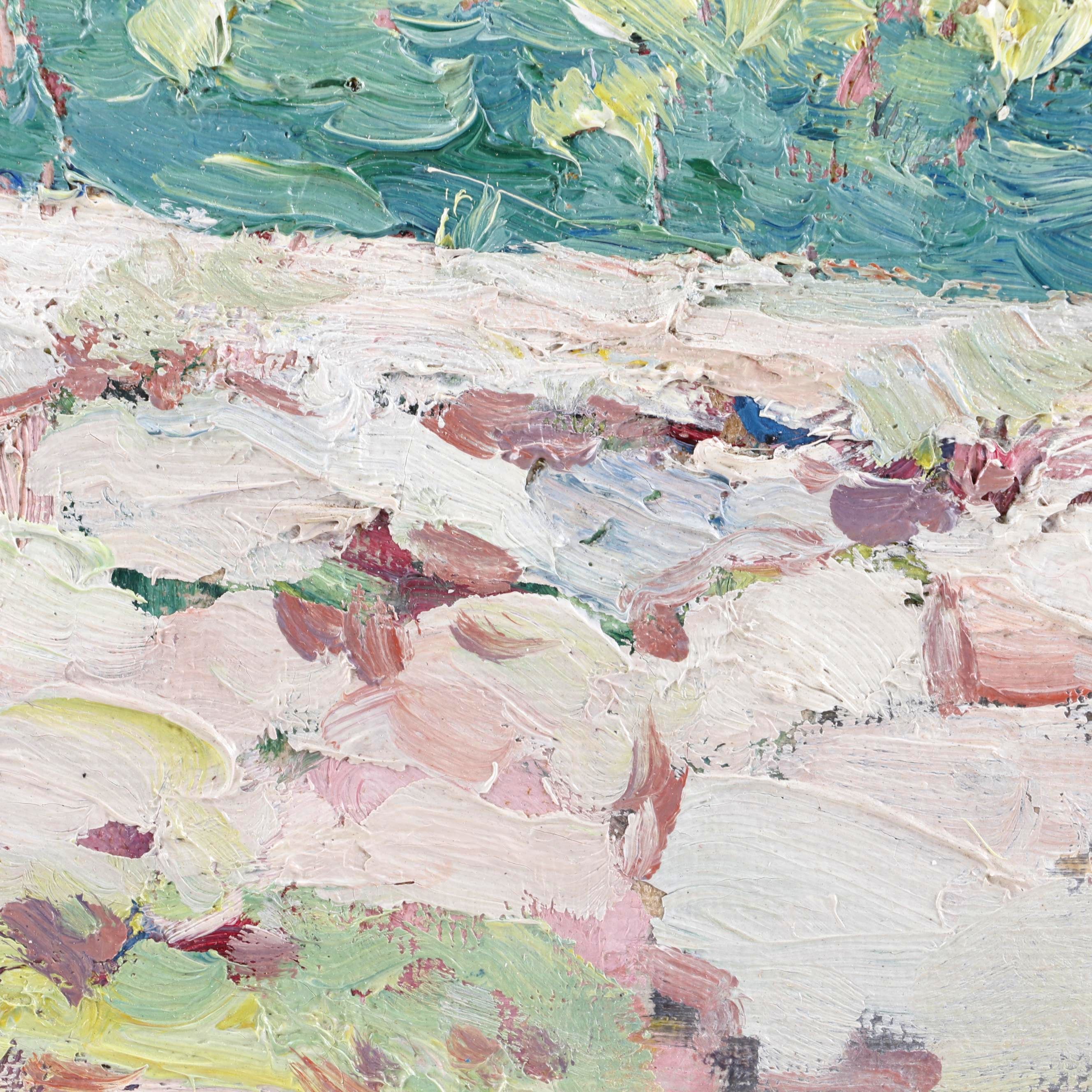 May Lydia Ames Impressionist Style Oil Painting