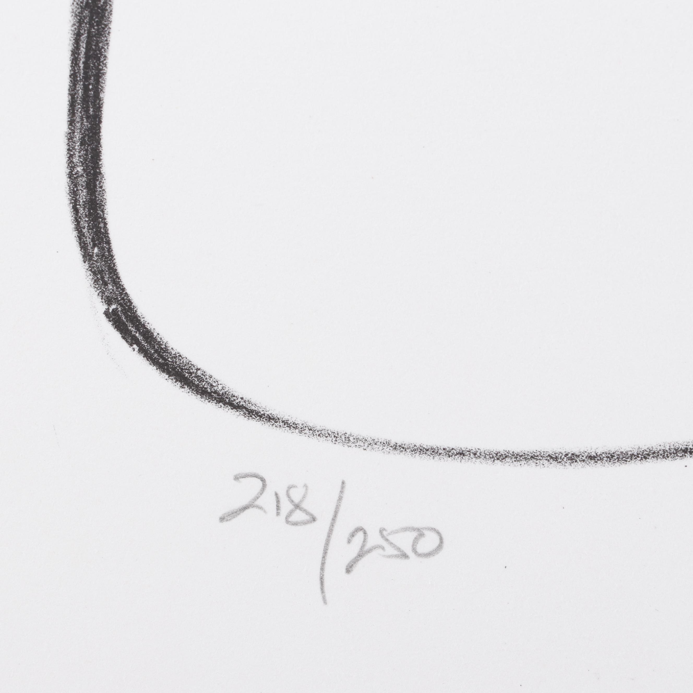 Hilda Castellon Lithograph "Reflections"