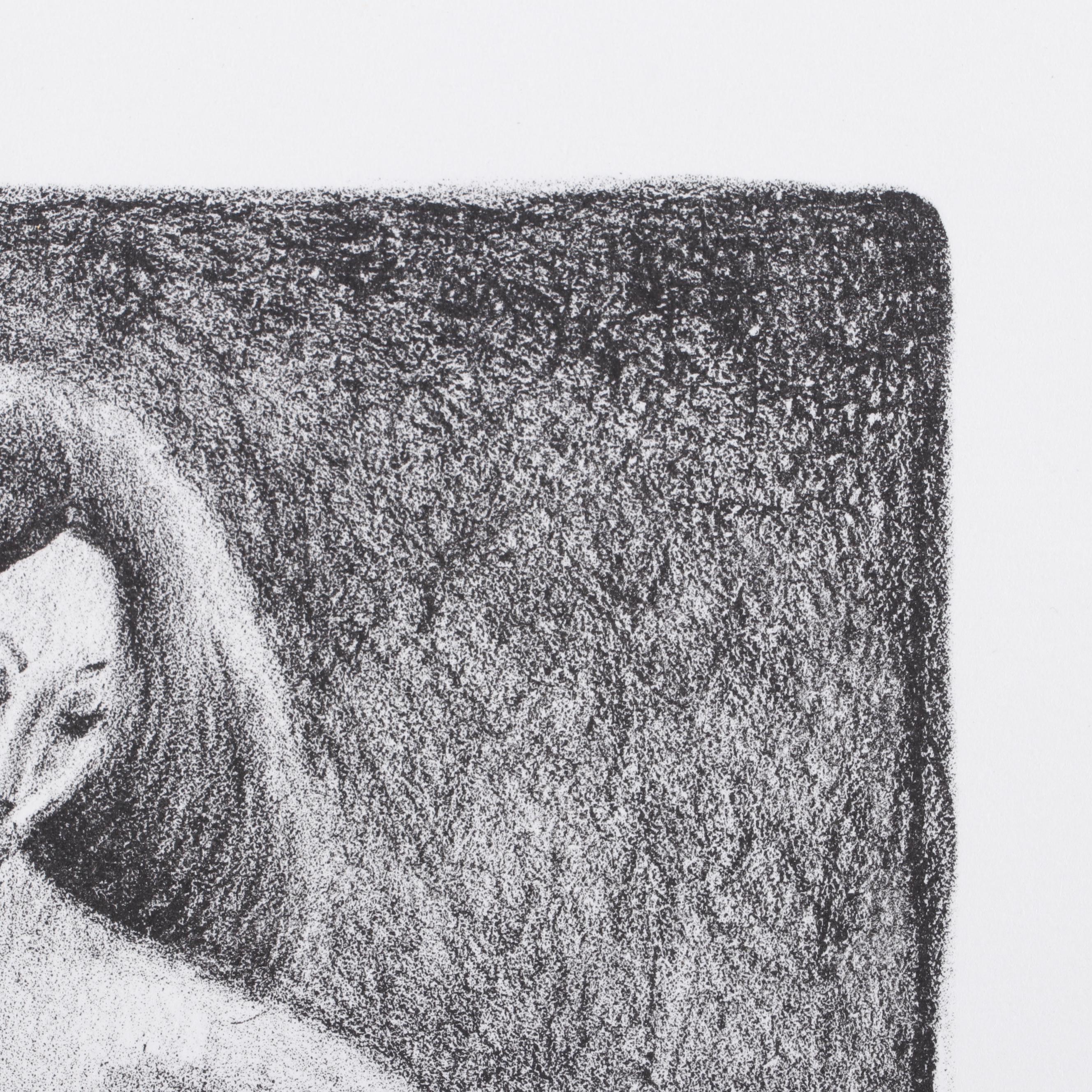 Hilda Castellon Lithograph "Reflections"