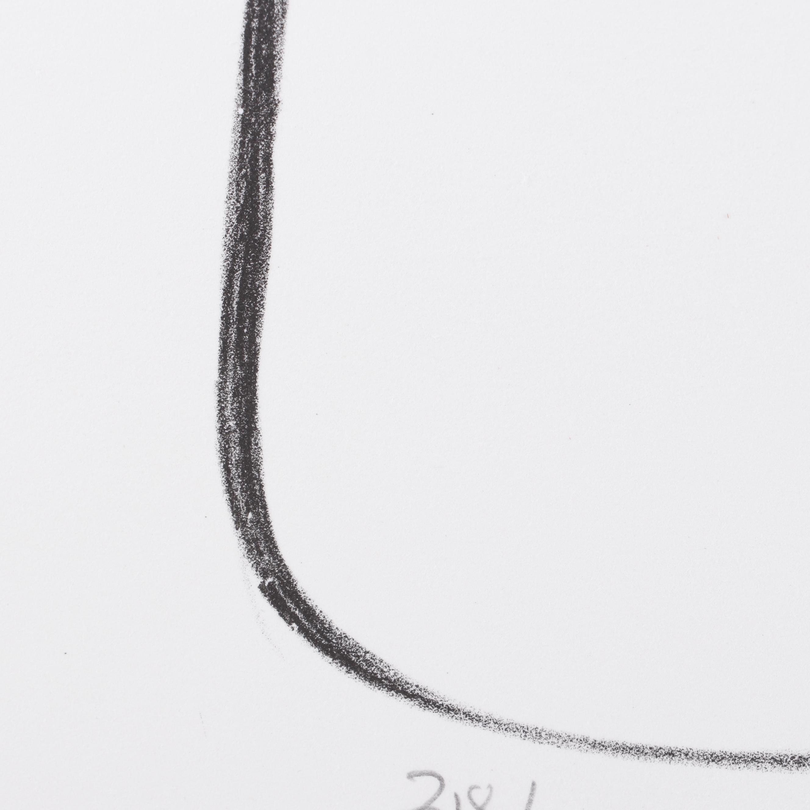 Hilda Castellon Lithograph "Reflections"