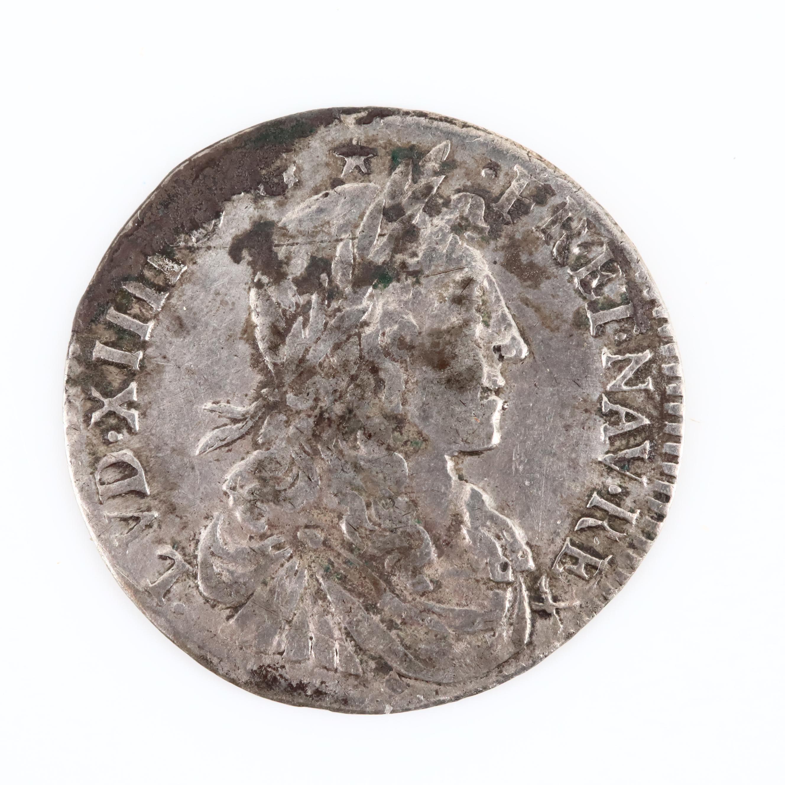 Two French Silver Coins from the 1500s and 1600s