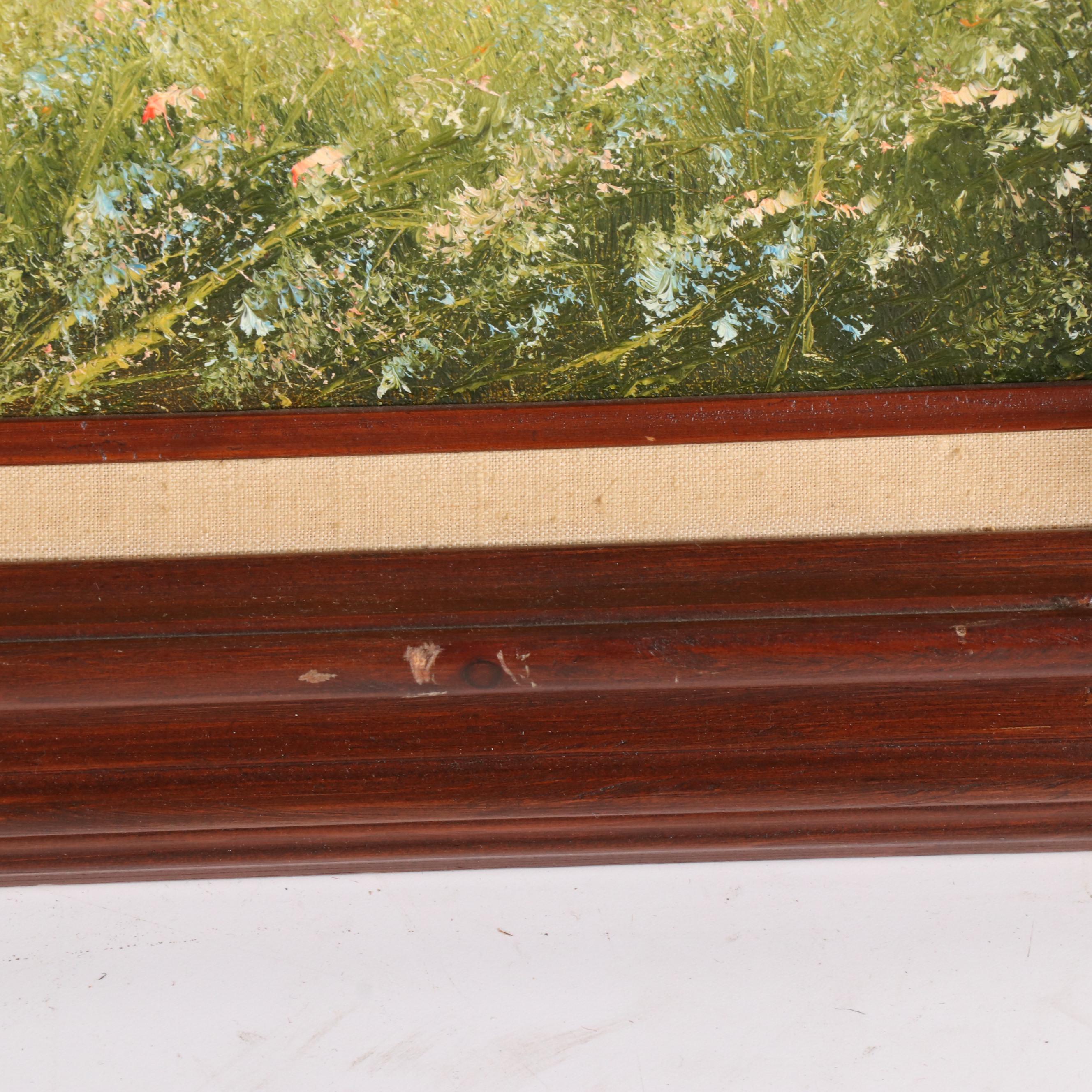 K. Scheffer Landscape Oil Painting