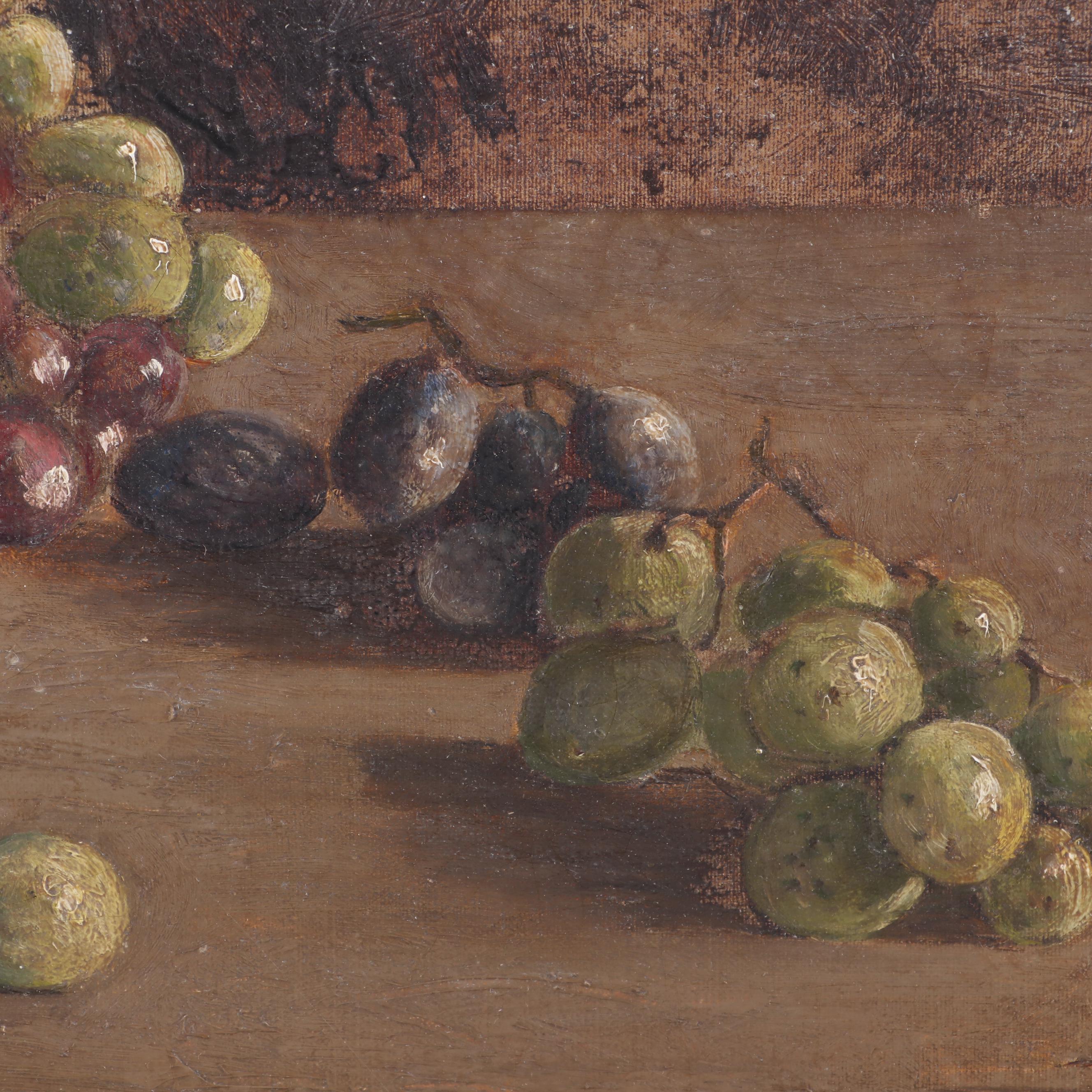 J.H. Crocker Still Life Oil Painting