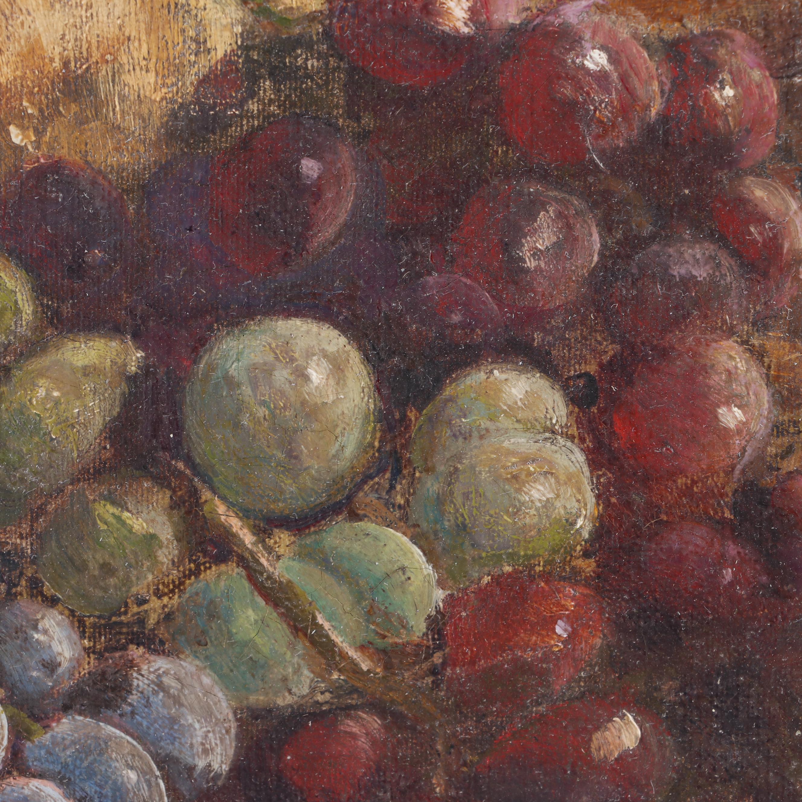 J.H. Crocker Still Life Oil Painting